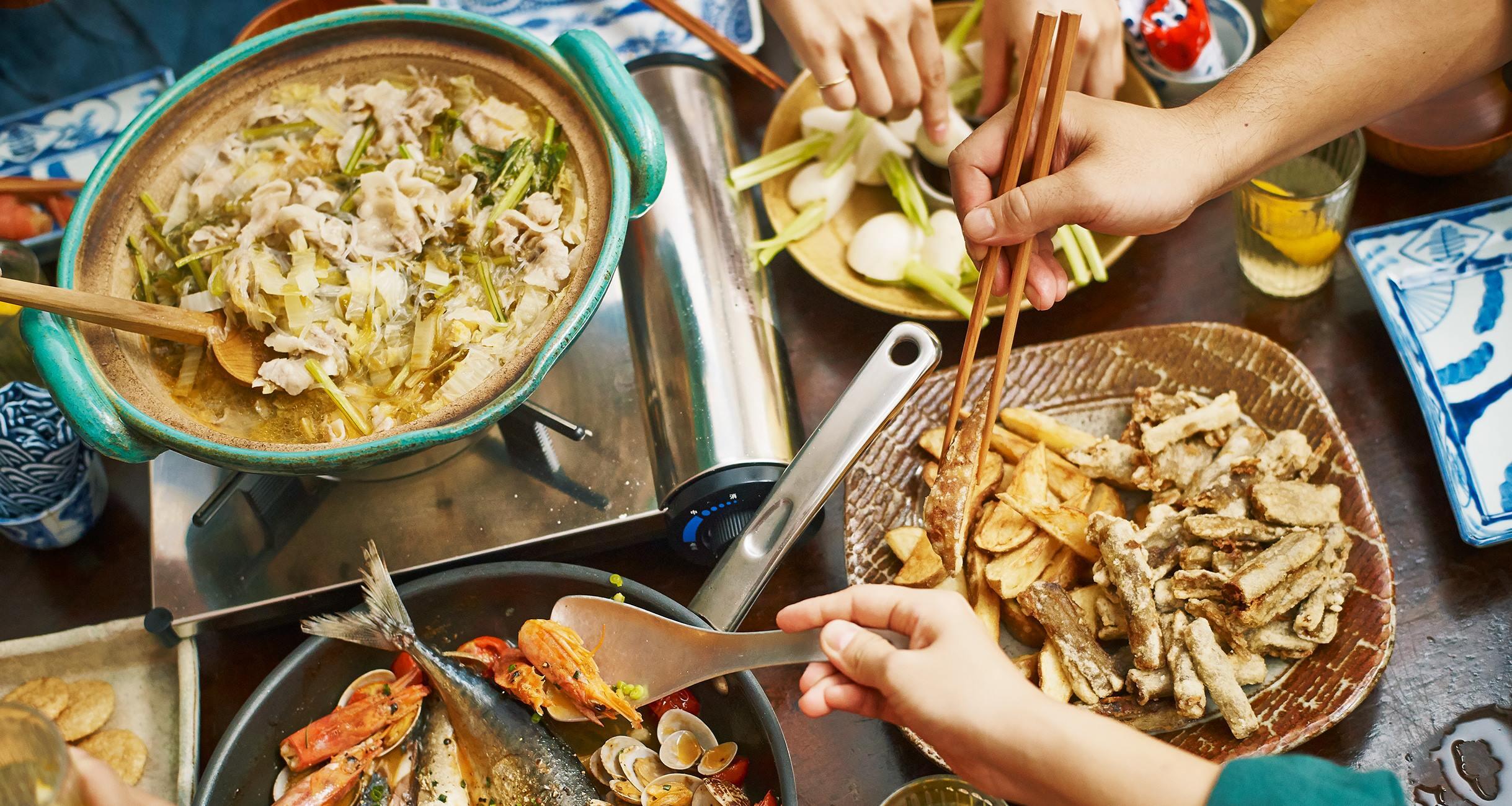 “無国籍居酒屋”風料理で家宴会！