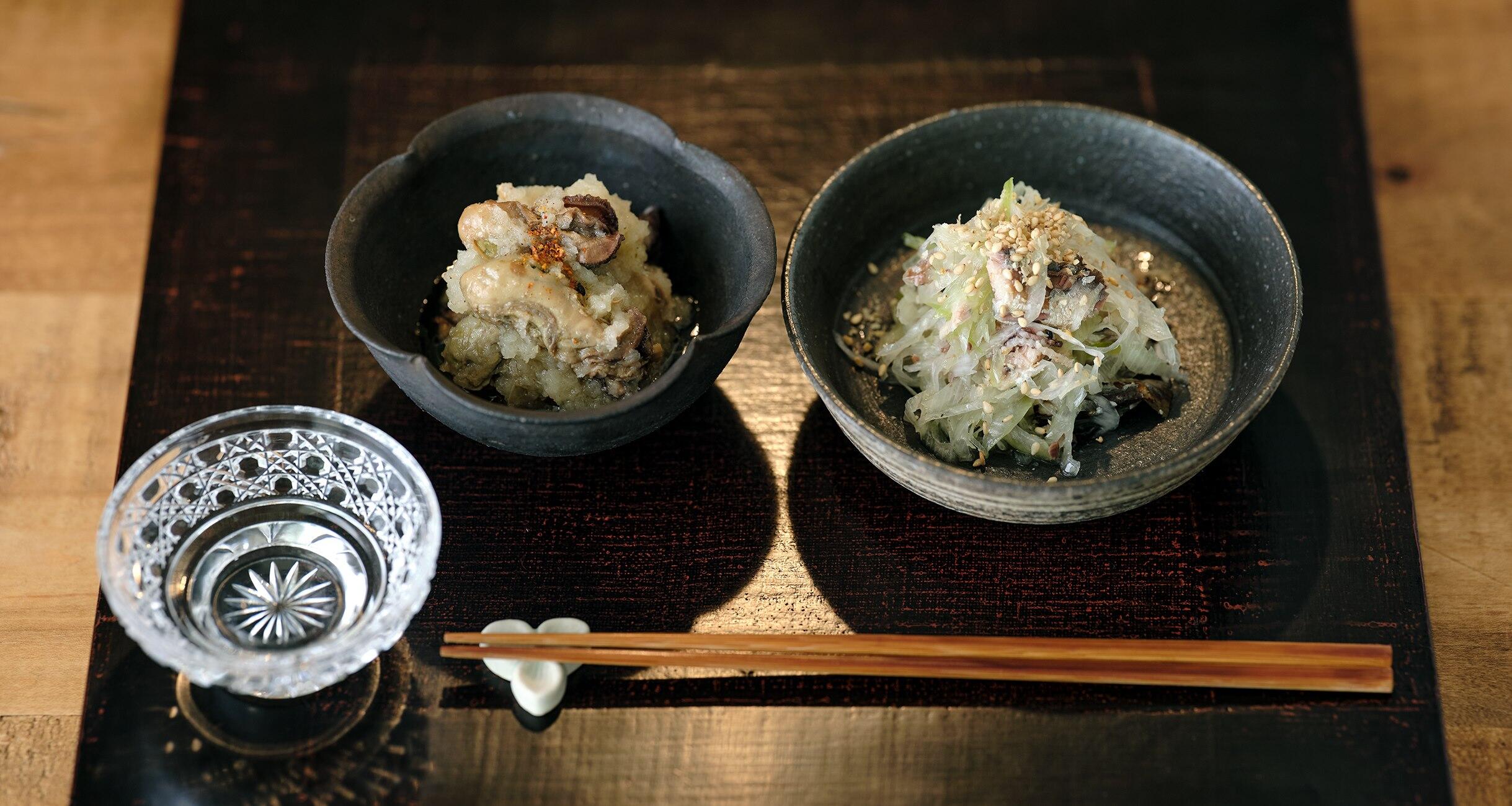 日本酒おつまみ、缶詰割烹