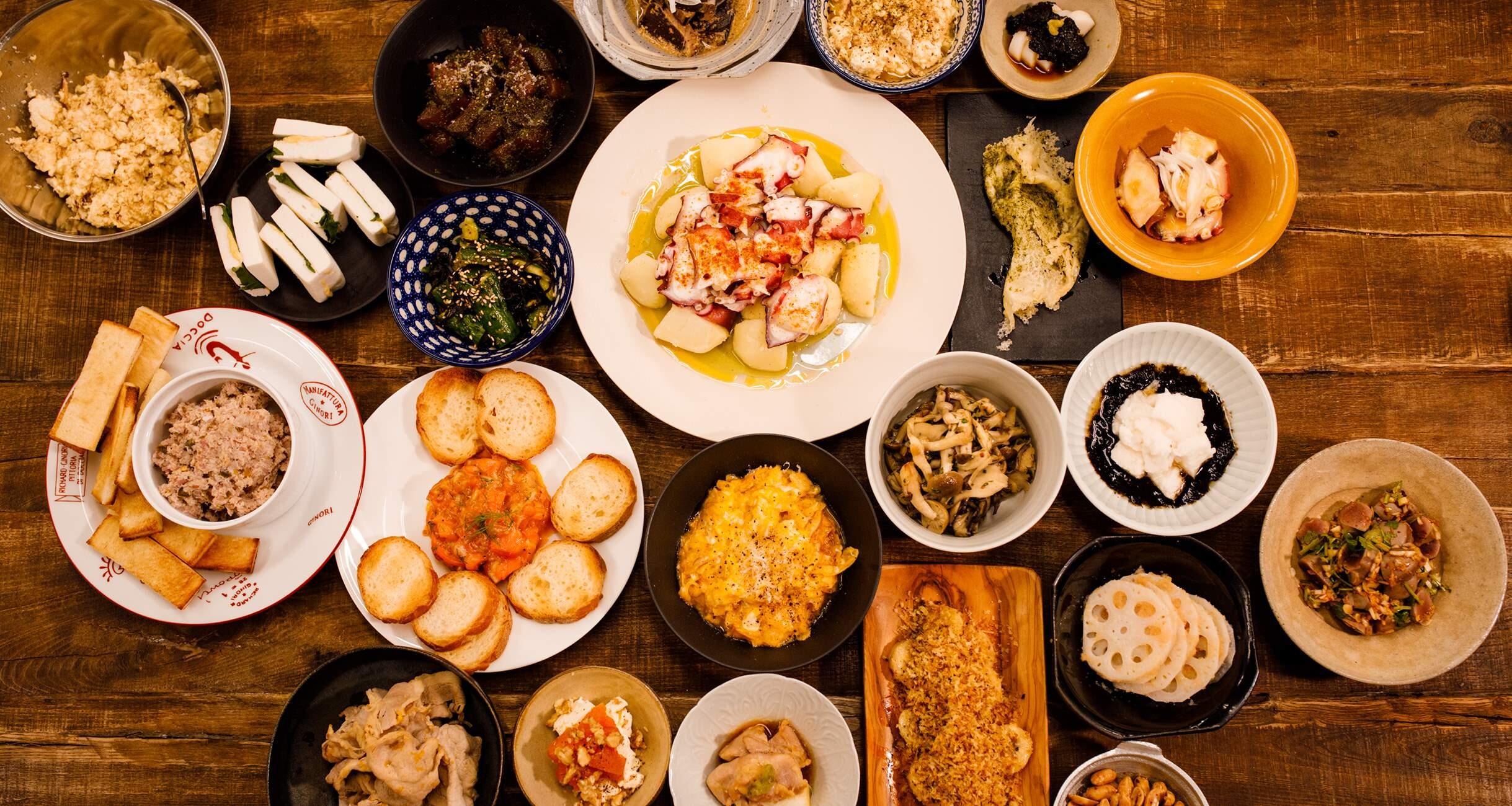 川津幸子さんと編集長・植野の簡単つまみ！
