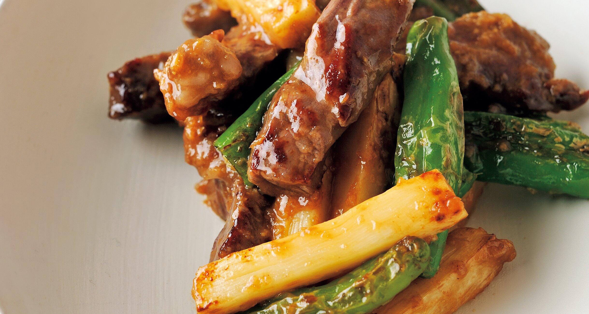 ステーキ肉でつくる迫力満点の豪快おかず