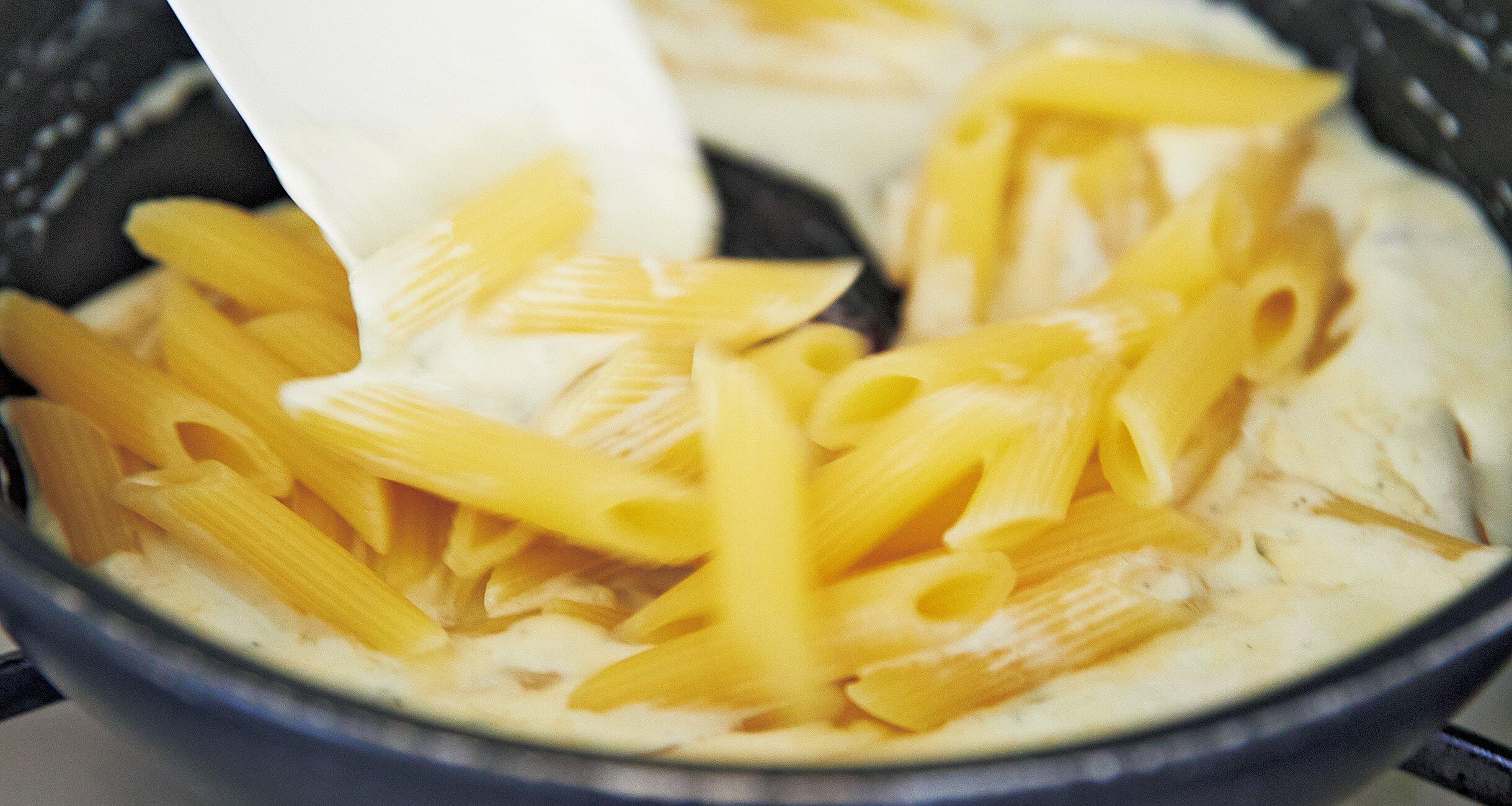 日本酒が欲しくなるおつまみパスタ