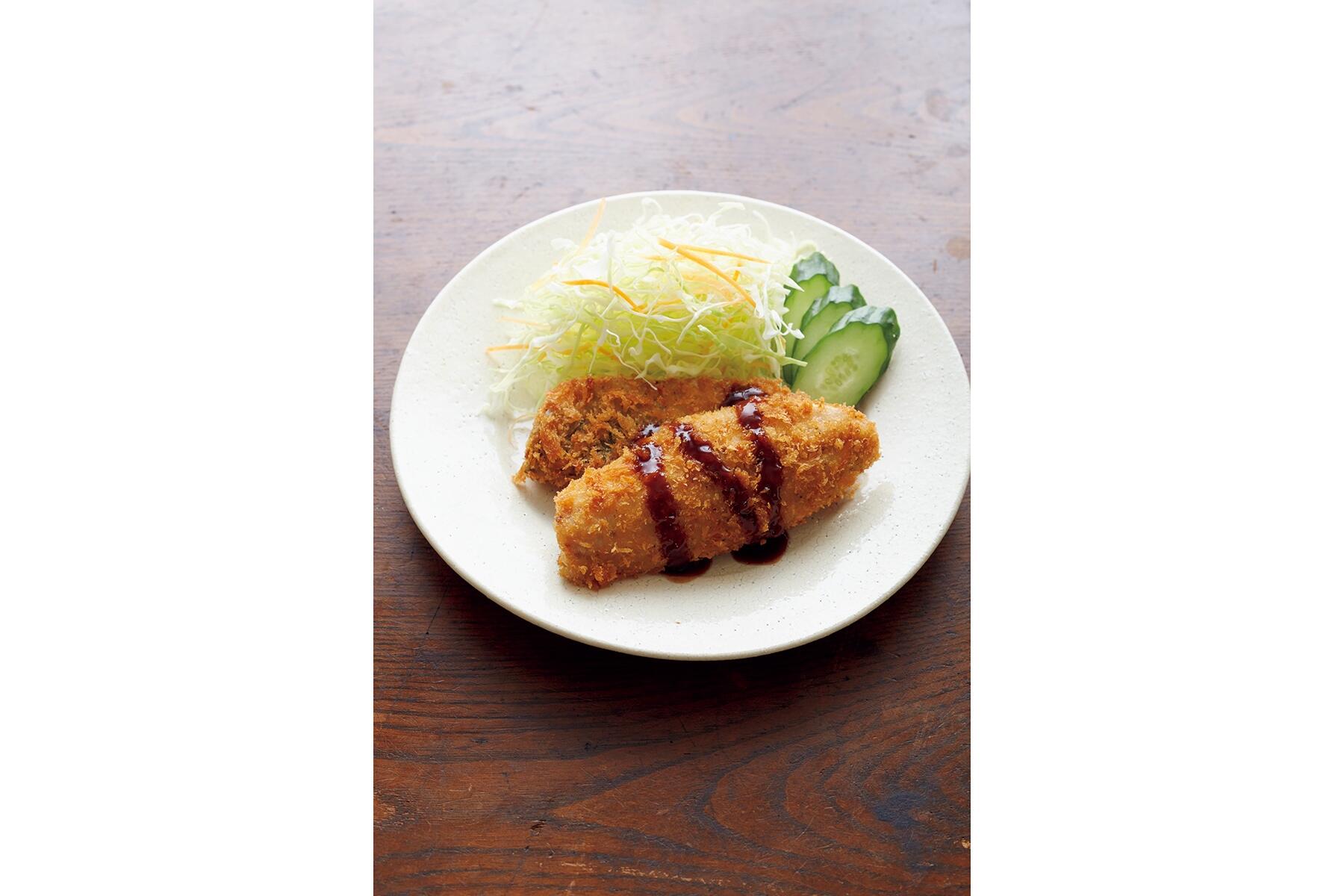 ふわカリを堪能する“アジフライ”