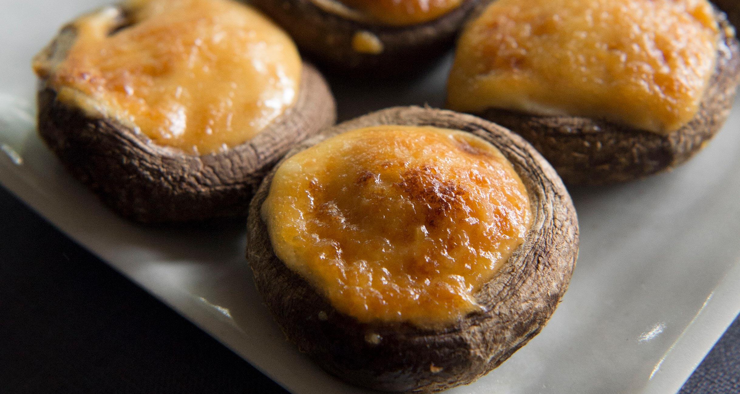 生椎茸の味噌マヨネーズ焼き