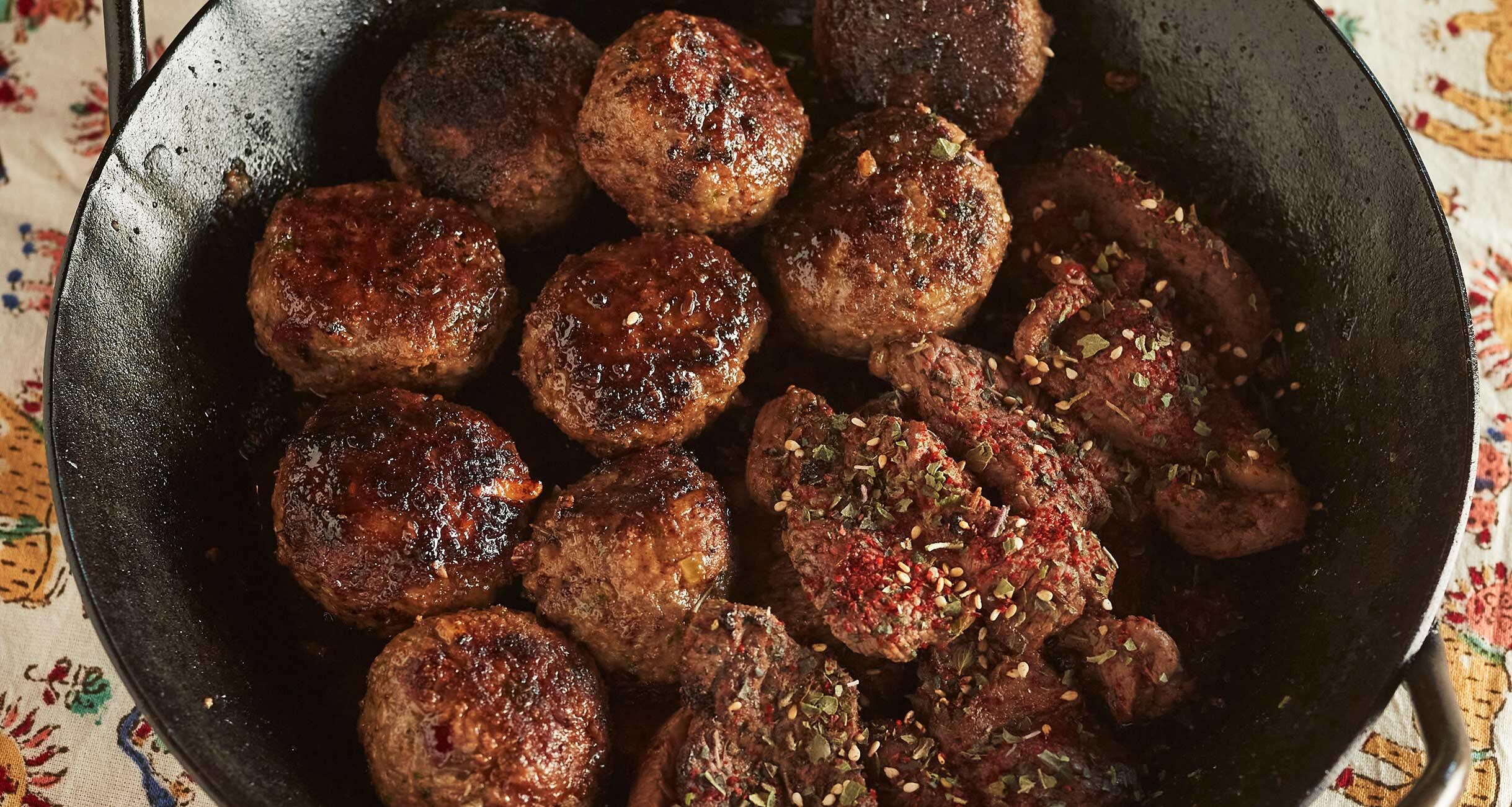 ラムソテー＆ラムボール