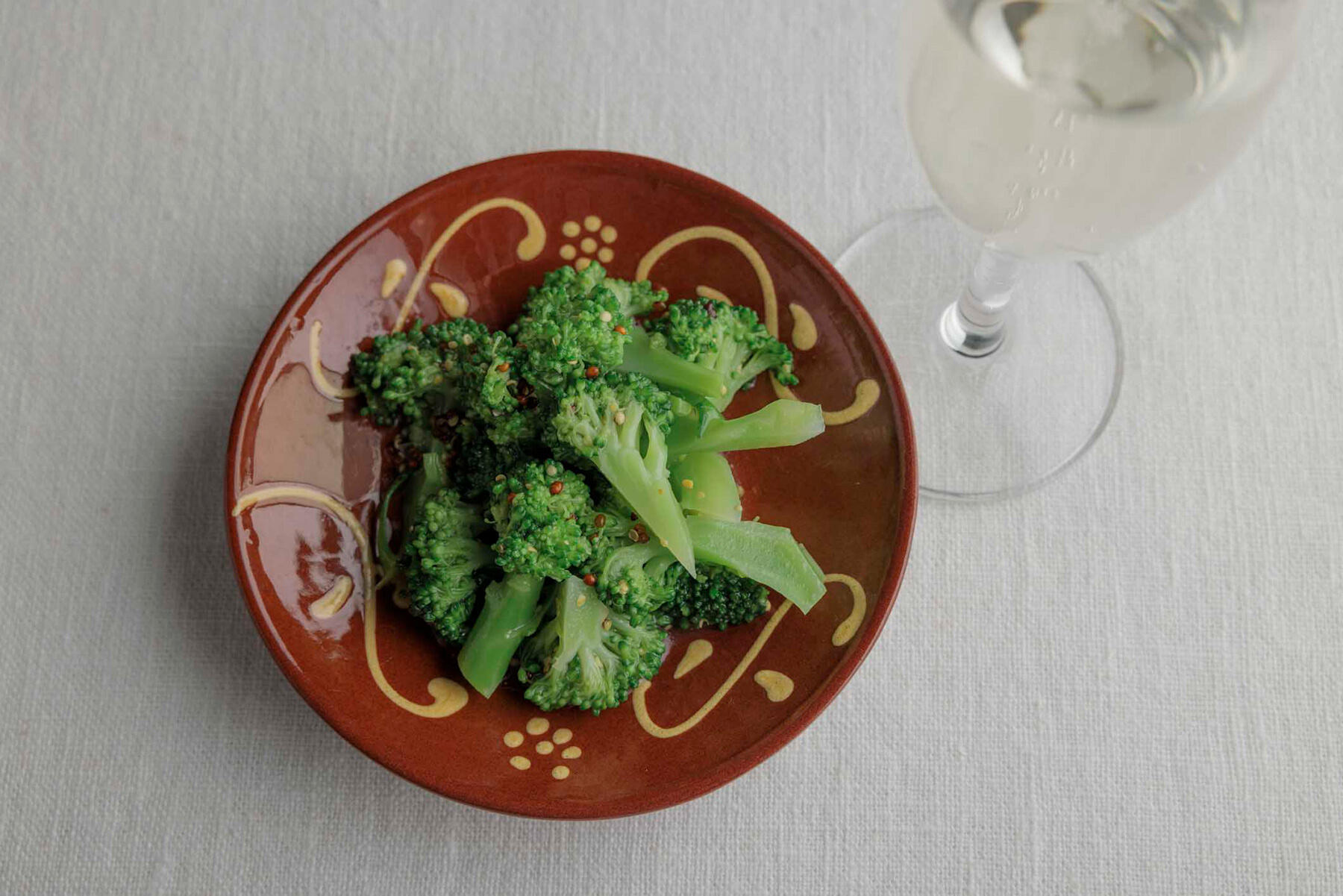 甘酸っぱさに箸が進む“ブロッコリーのハニーマスタード和え”