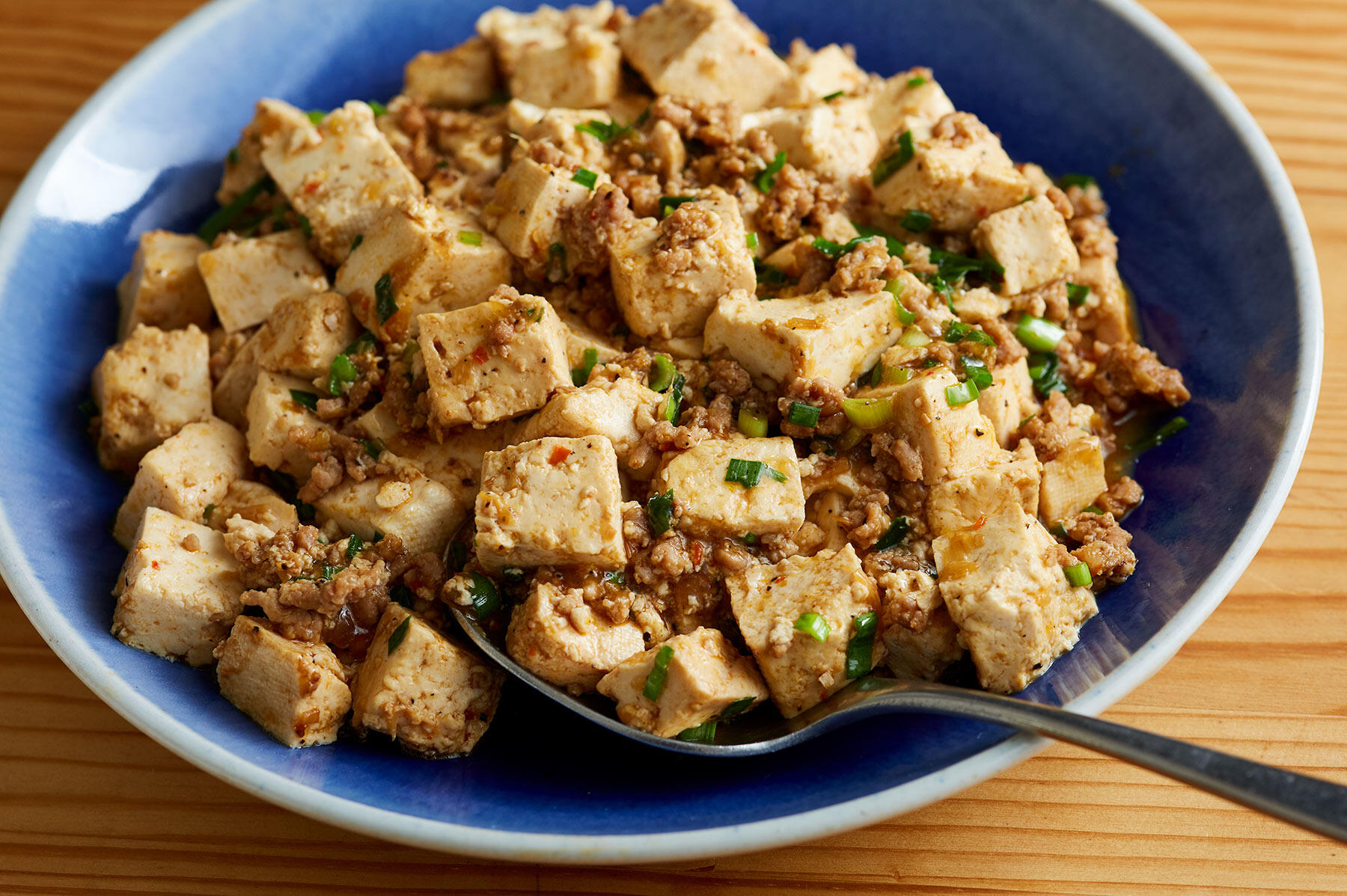 木綿豆腐でつくる“下ゆでなしの麻婆豆腐”