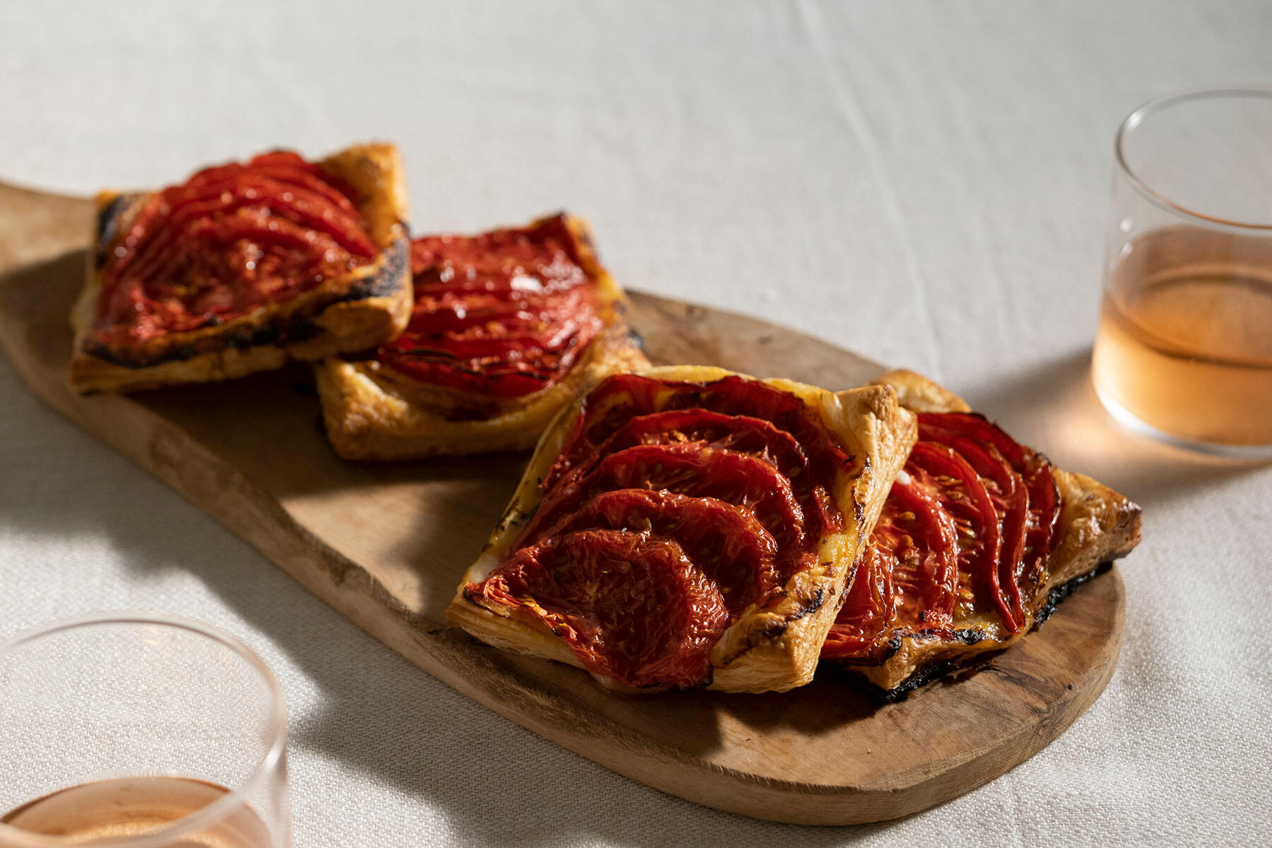 冷めてもおいしい“トマトパイ”