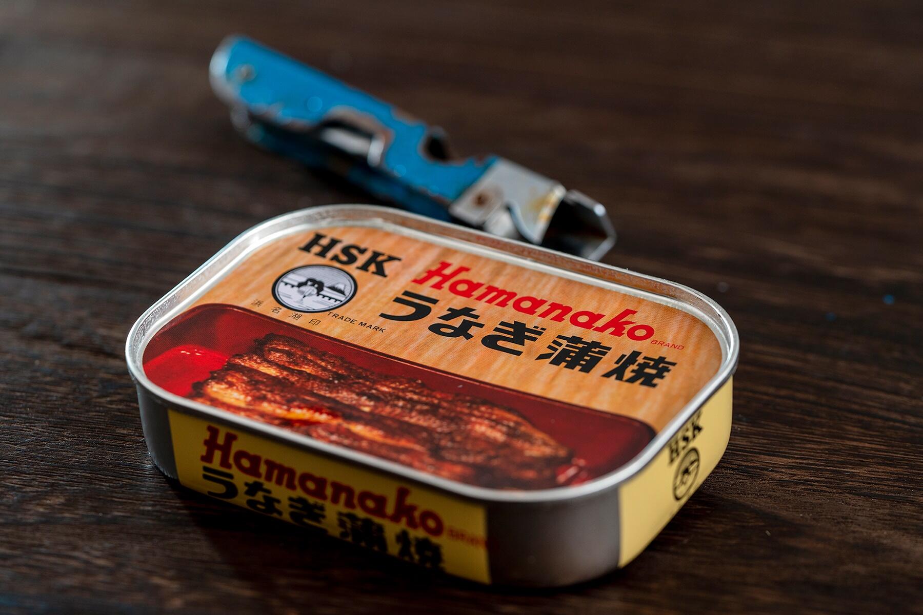 うなぎ蒲焼缶詰（浜名湖産うなぎ使用）