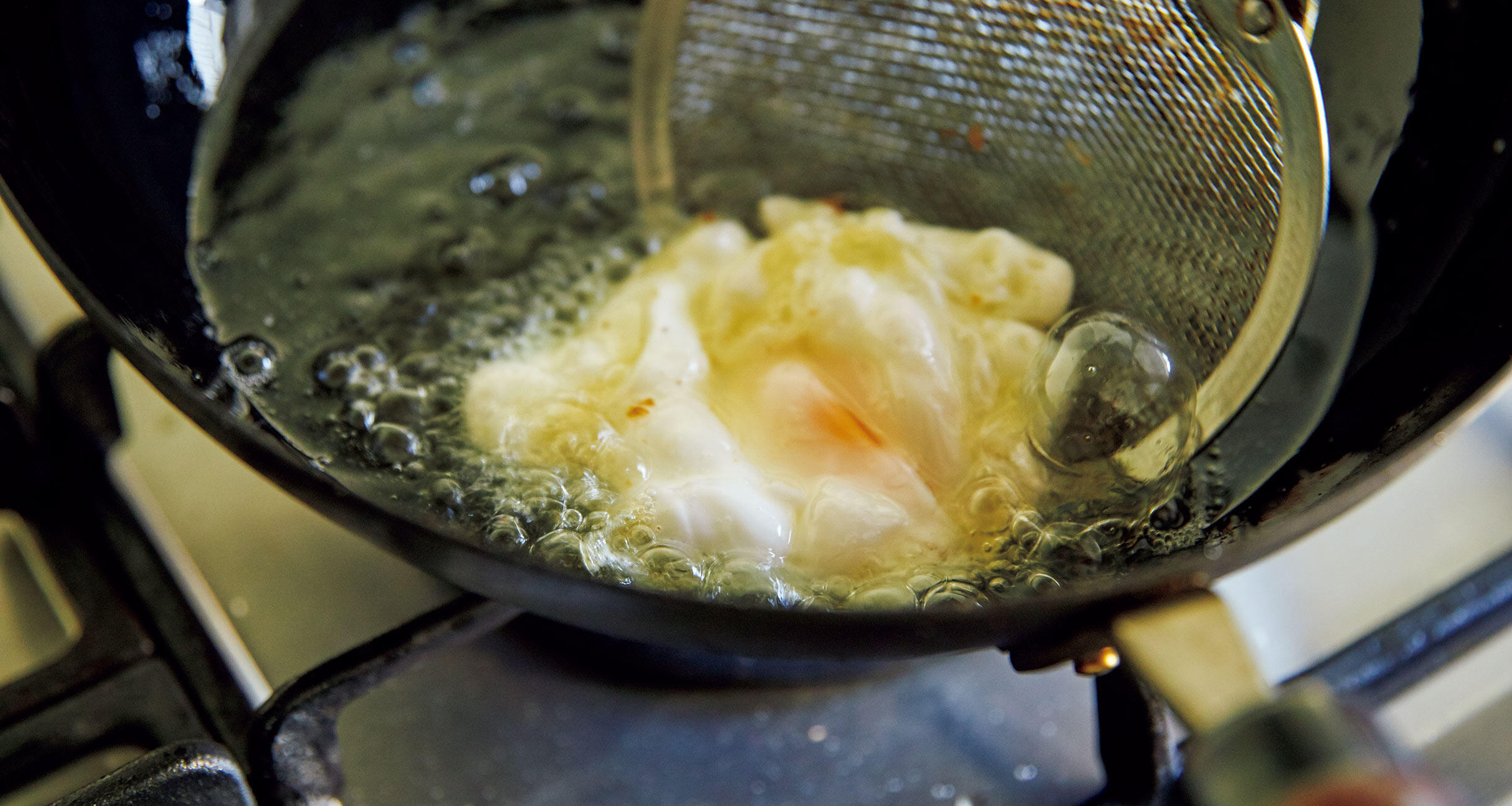 枝元なほみさんのびっくり揚げたまご