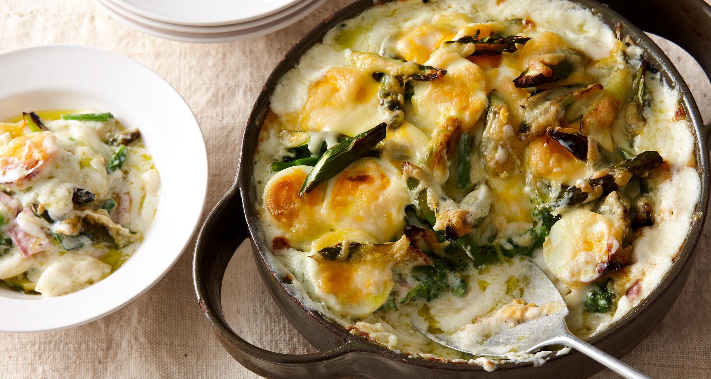 野菜たっぷり春の洋食