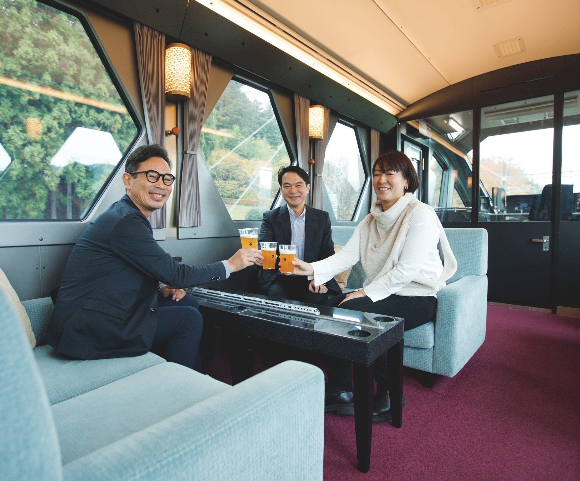 特急列車の旅を彩る、理想のビールを追い求めて。