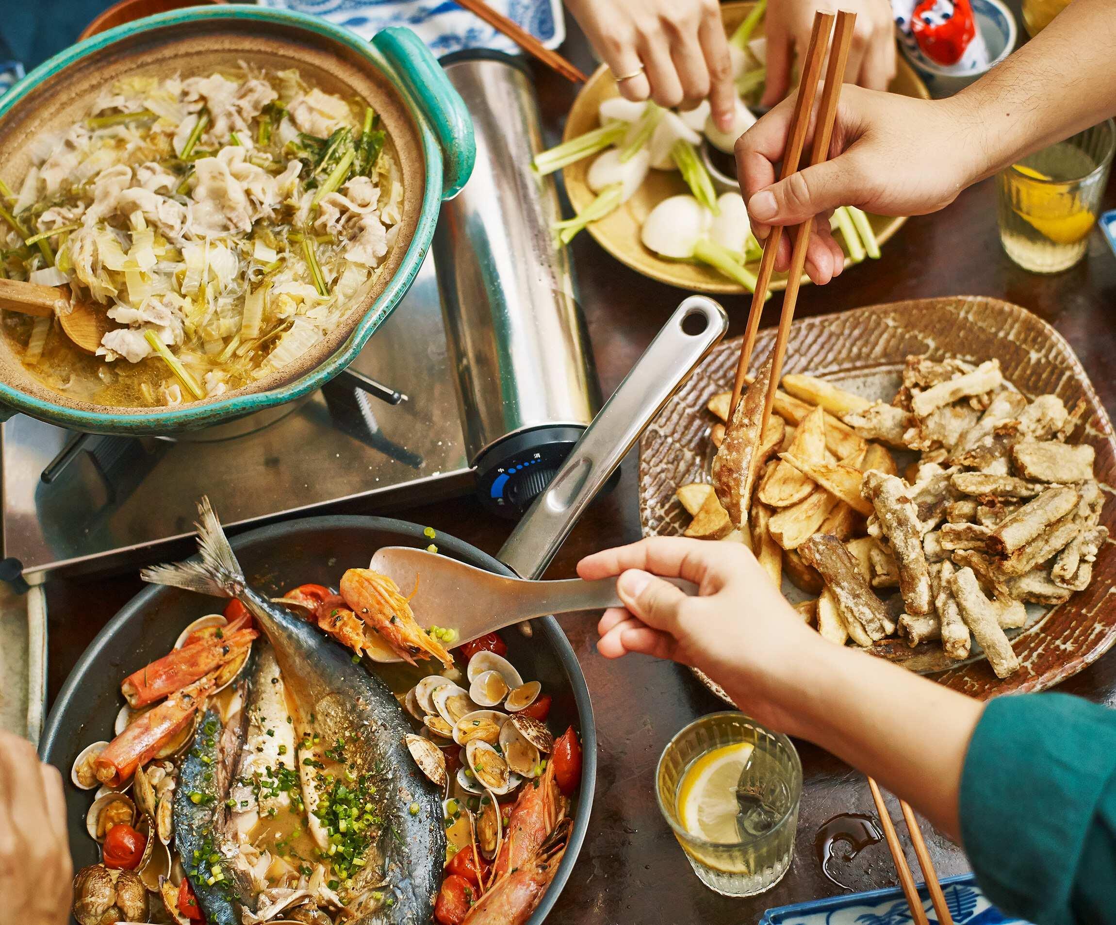 “無国籍居酒屋”風料理で家宴会！