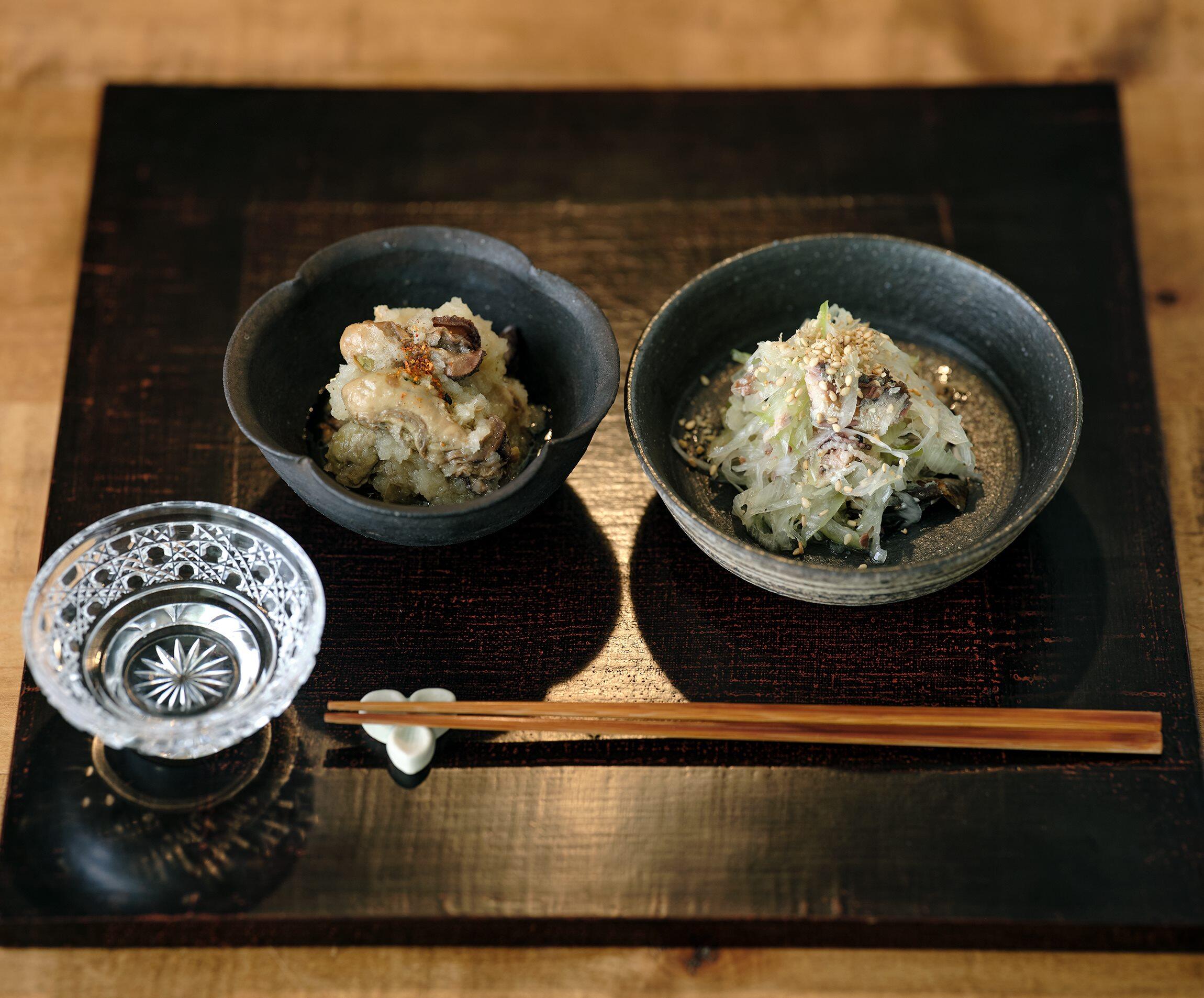 日本酒おつまみ、缶詰割烹