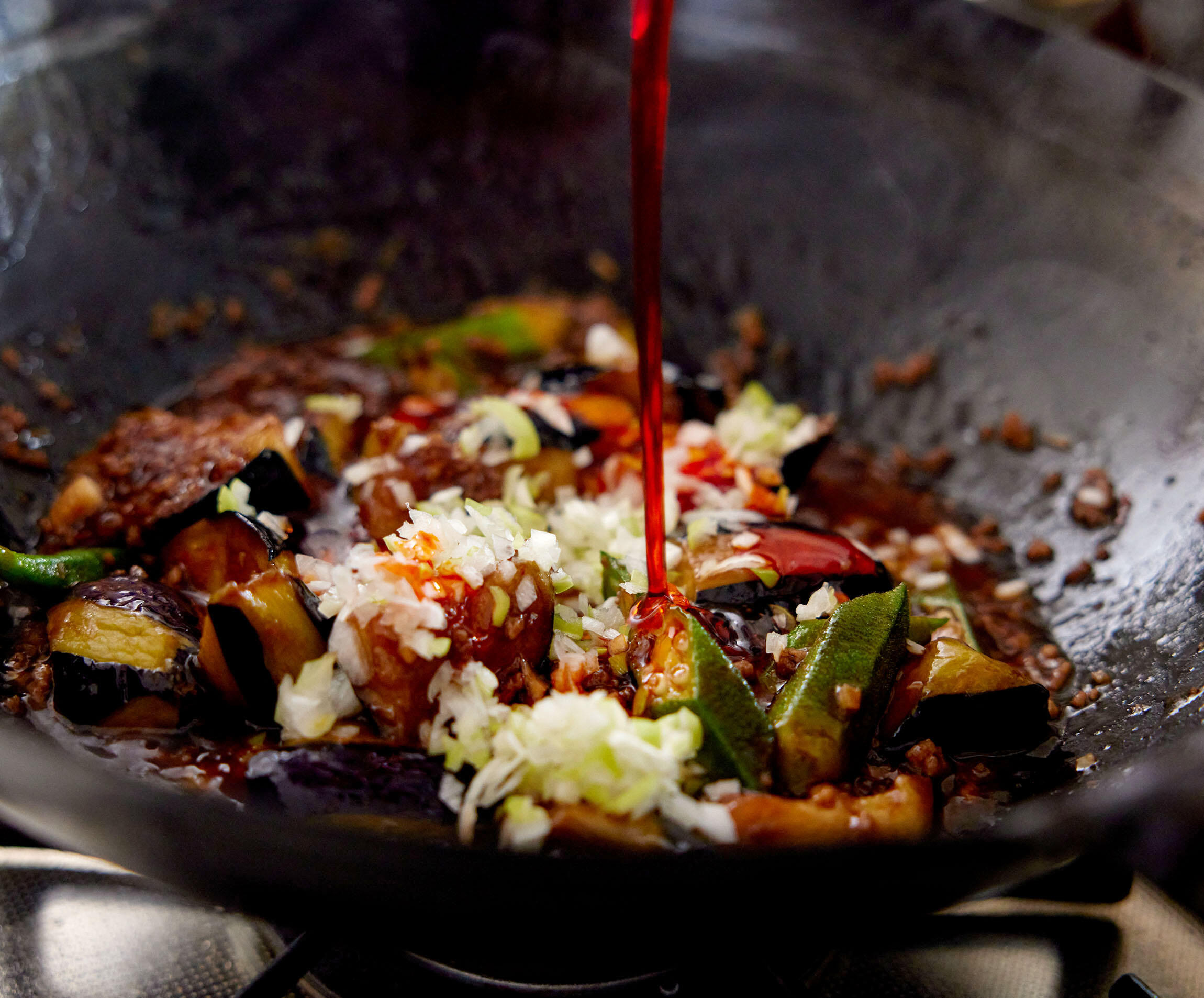 夏野菜を楽しむ、おうち中華