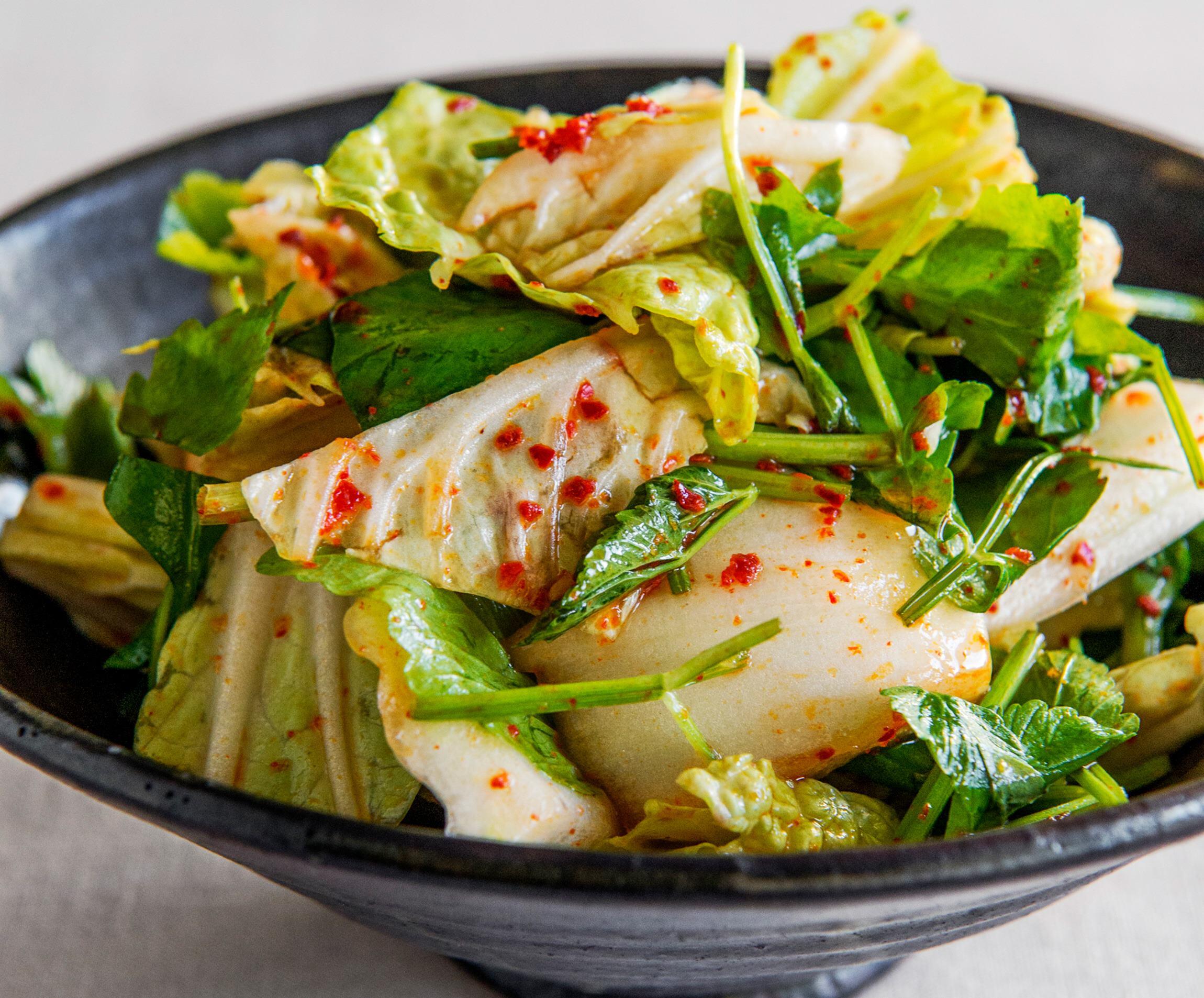 揚げ物を引き立てる副菜