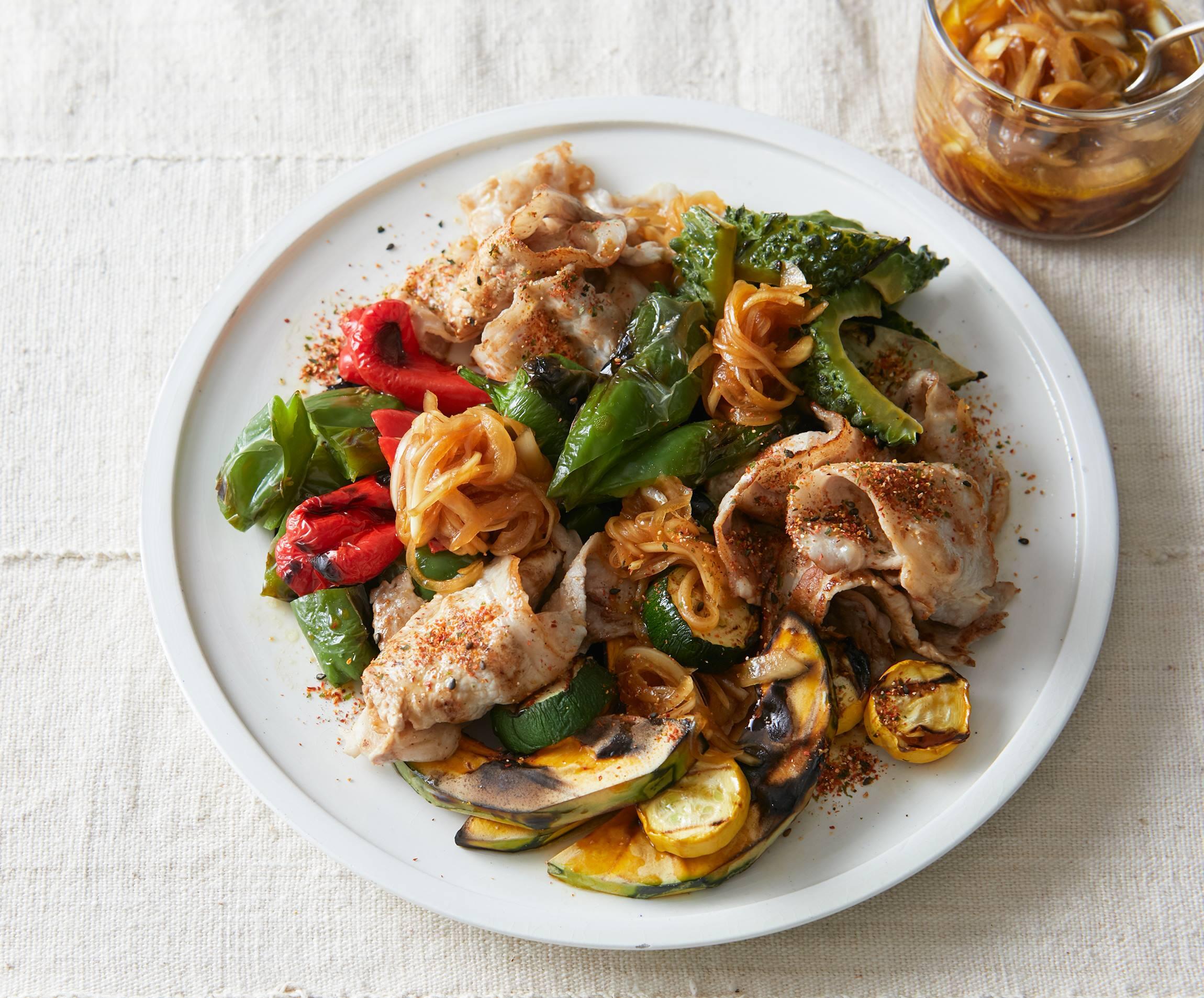 夏の野菜料理で元気いっぱい！