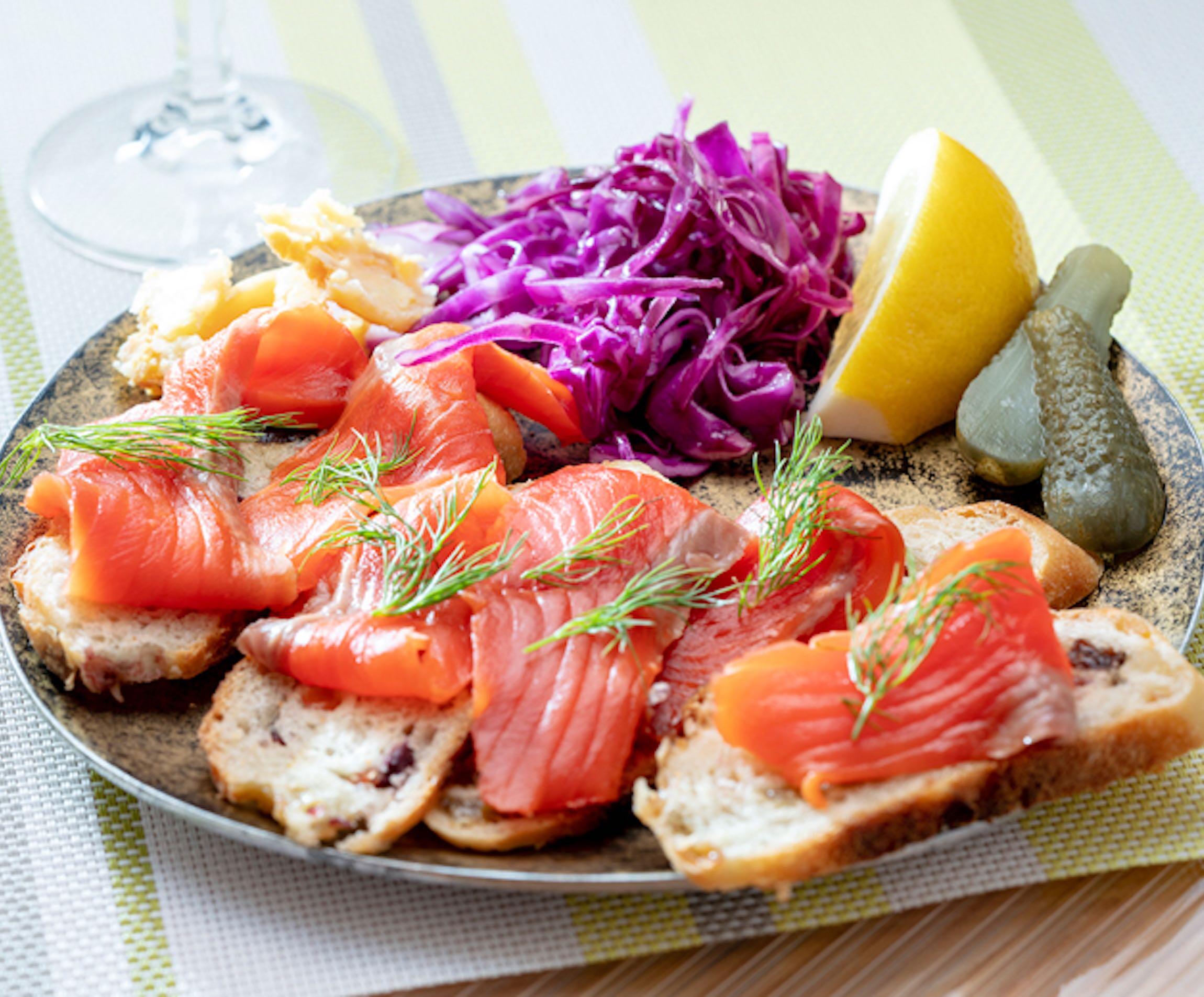 スモークサーモン