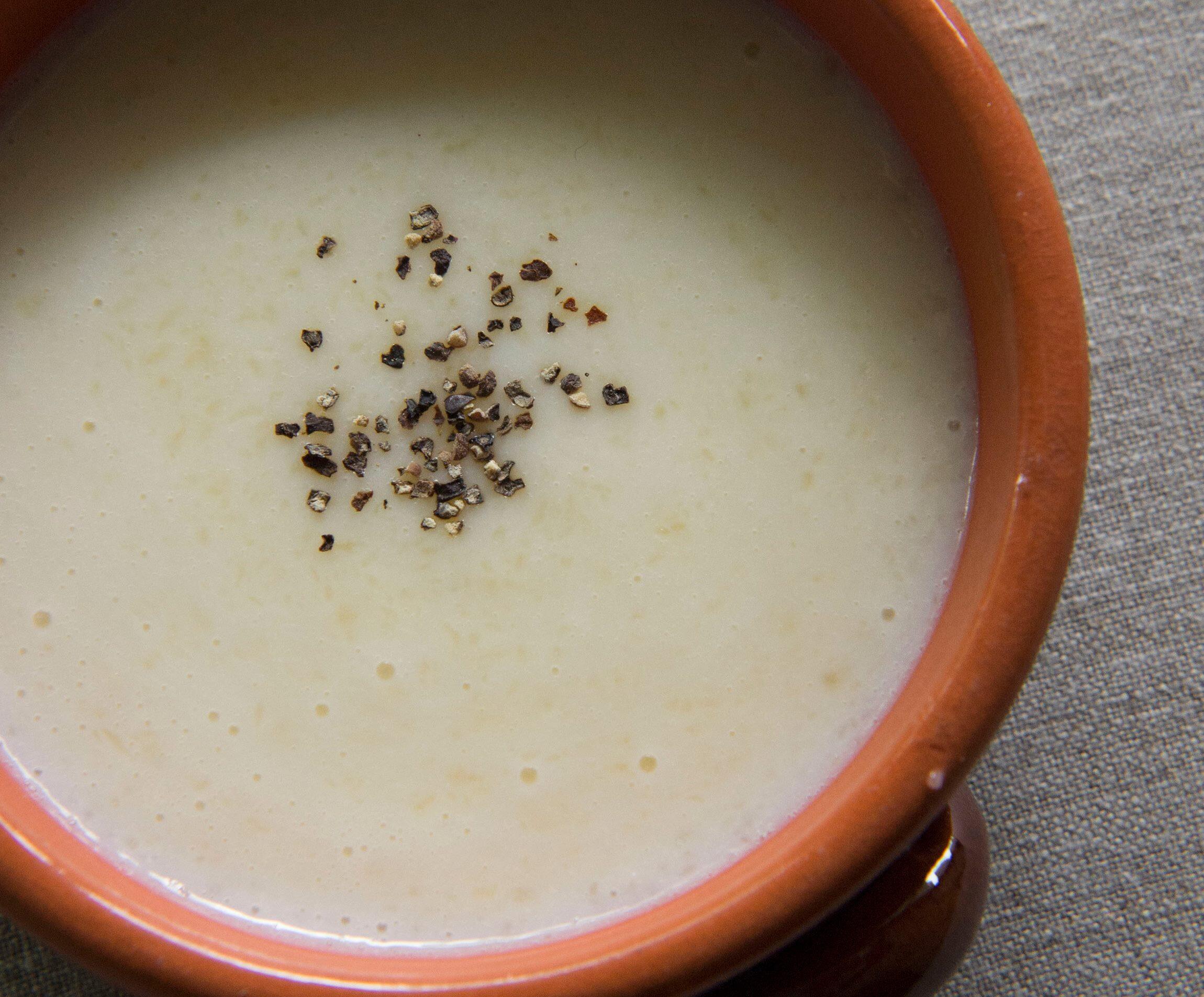 おろしじゃがいものミルクスープ