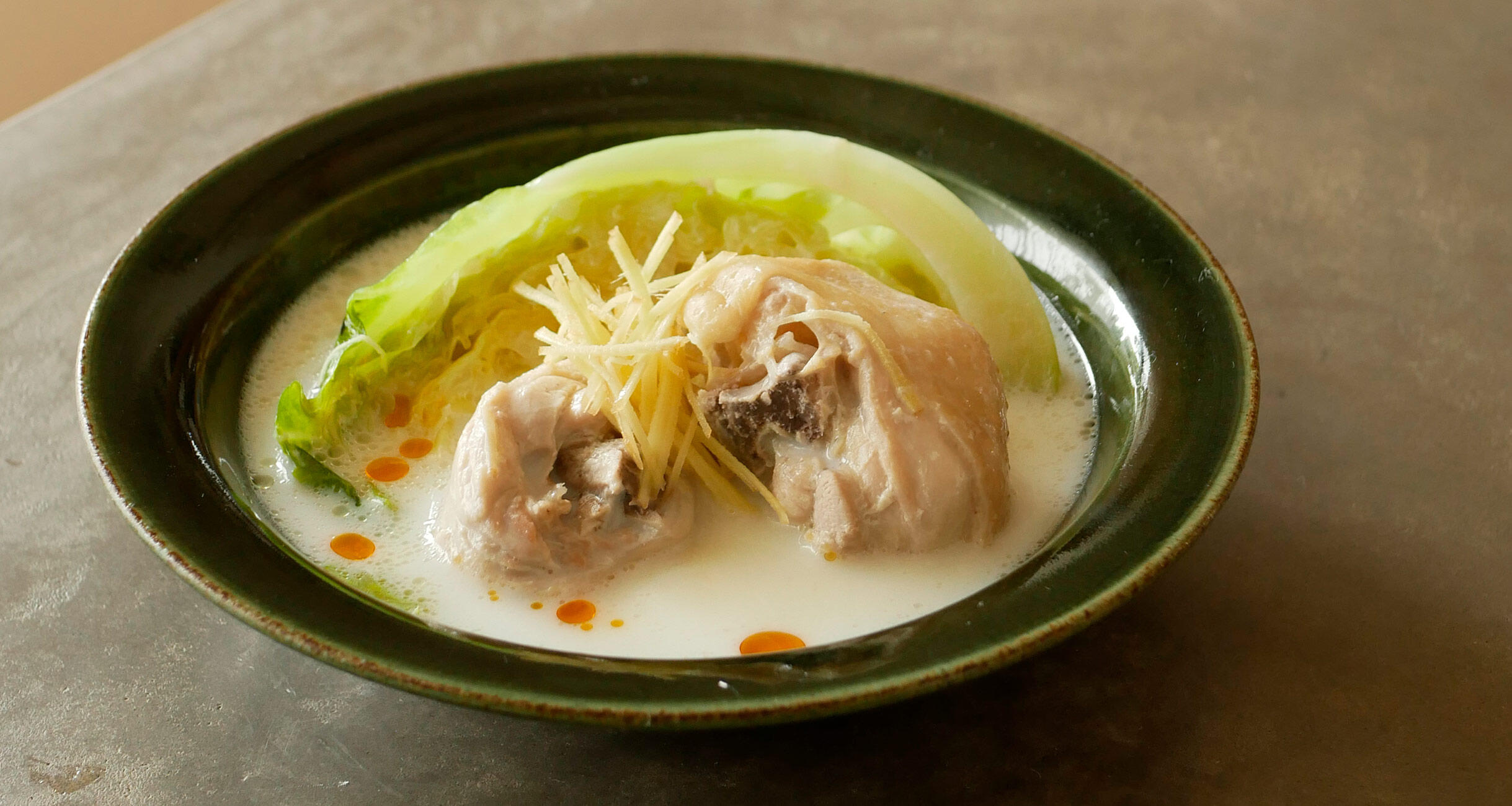 有賀 薫さんのミルクスープ