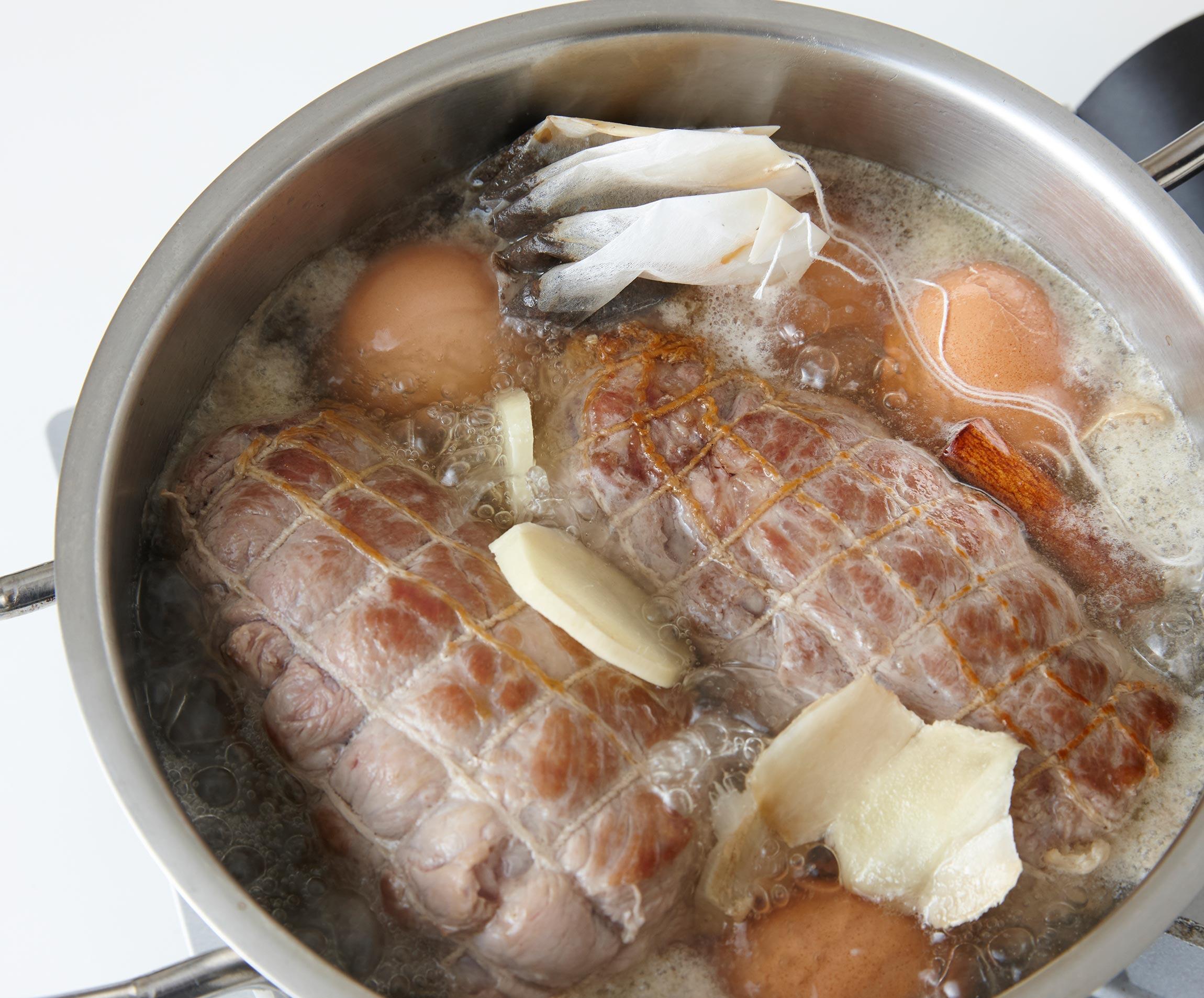 塊肉でつくる肩ロースおかず