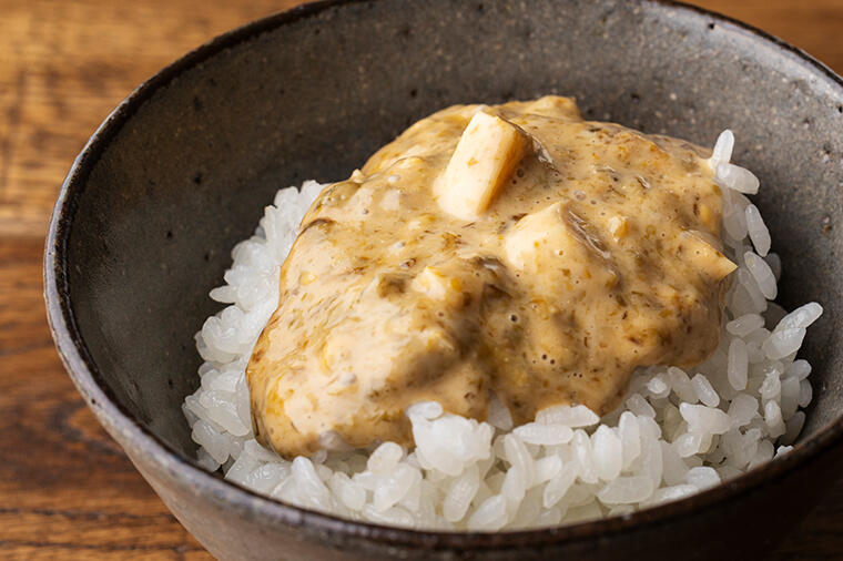 【タルタルをごはんに!?】海苔の佃煮を合わせた、まさかの