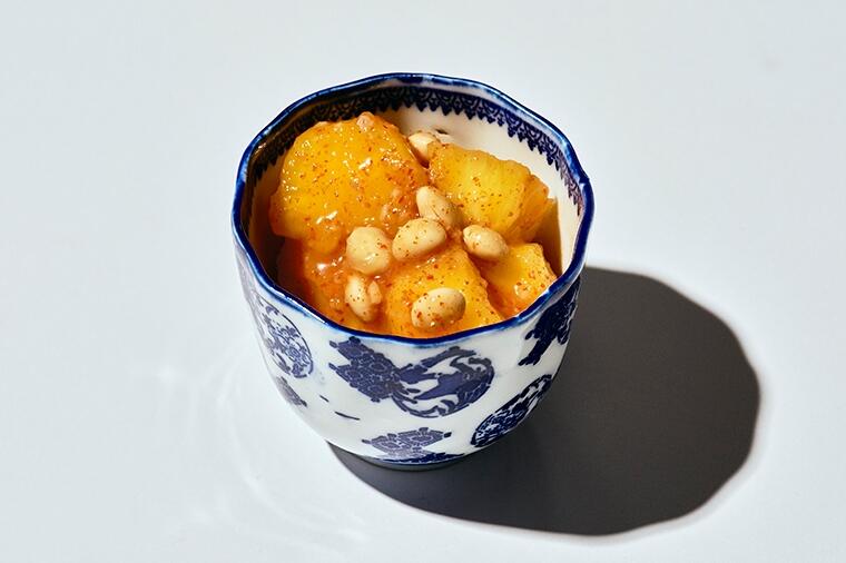 【麻・辣・酸 中華つまみ5番勝負】台湾の発酵調味料をアレンジしたら中華風キムチが爆誕！「パインと大豆のキムチ」