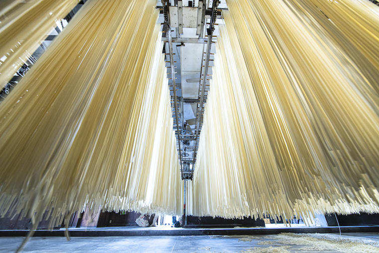 東京23区で唯一残った乾麺製麺所。