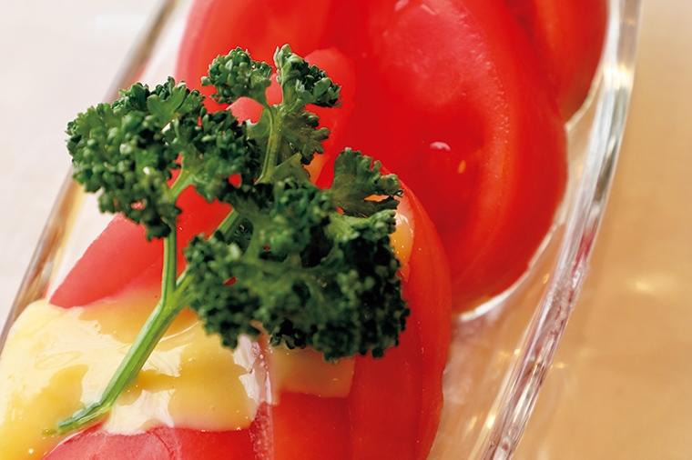 素材の瑞々しさを楽しむ