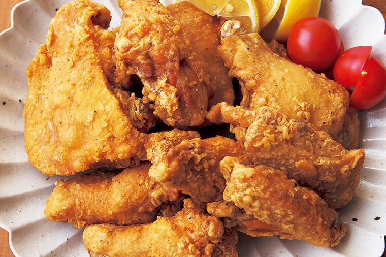 肉汁が溢れ出る