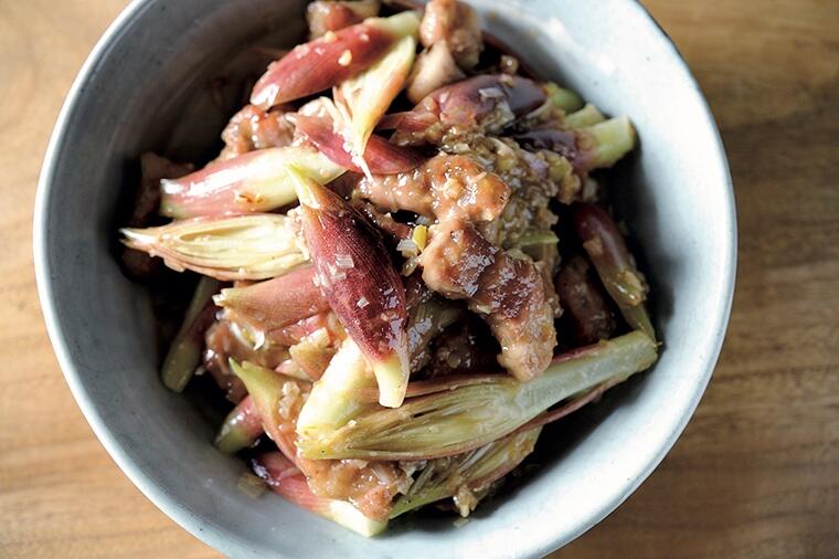 噛みしめると香り弾ける