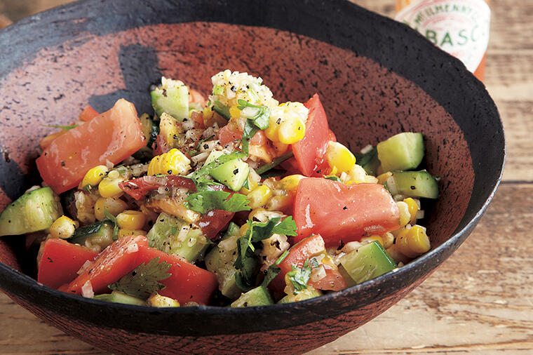 高山なおみさんの酸味と辛味が爽やかなメキシカンサラダ