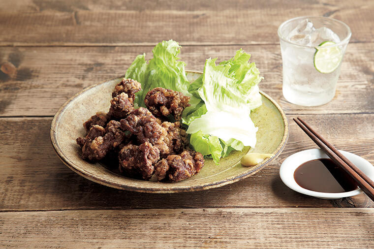 高山なおみさんのにんにくの香りが食欲をそそる