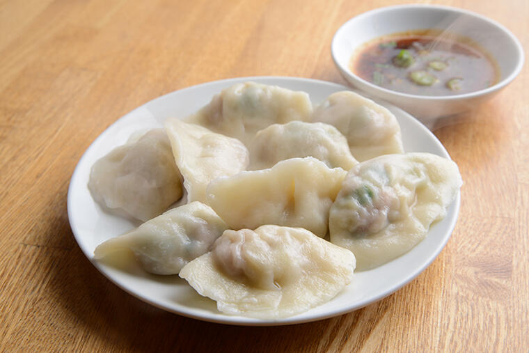 餃子の名店「您好」の水餃子を習う③