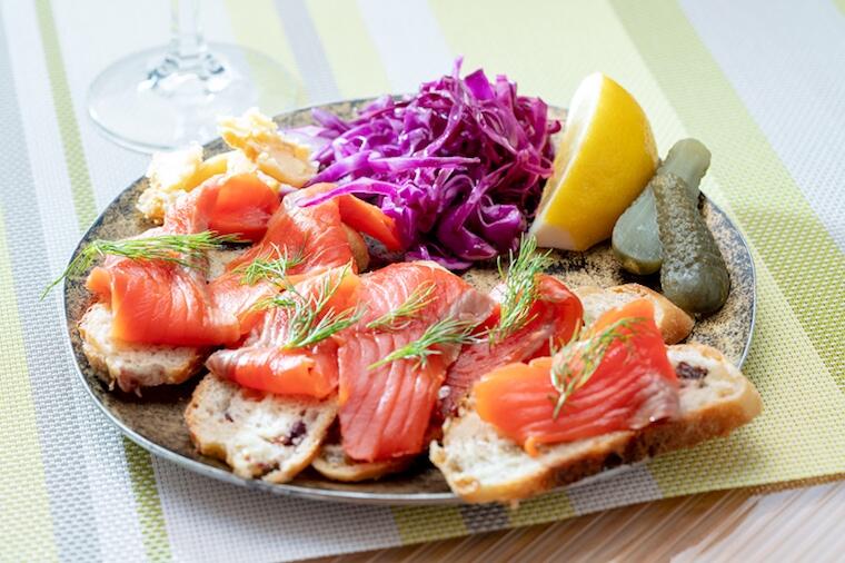 スモークサーモン