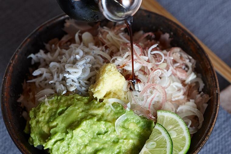 爽やかな薬味が効いた