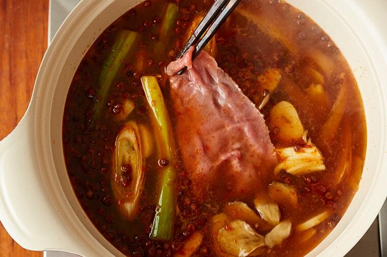 本格的な香りと辛味の