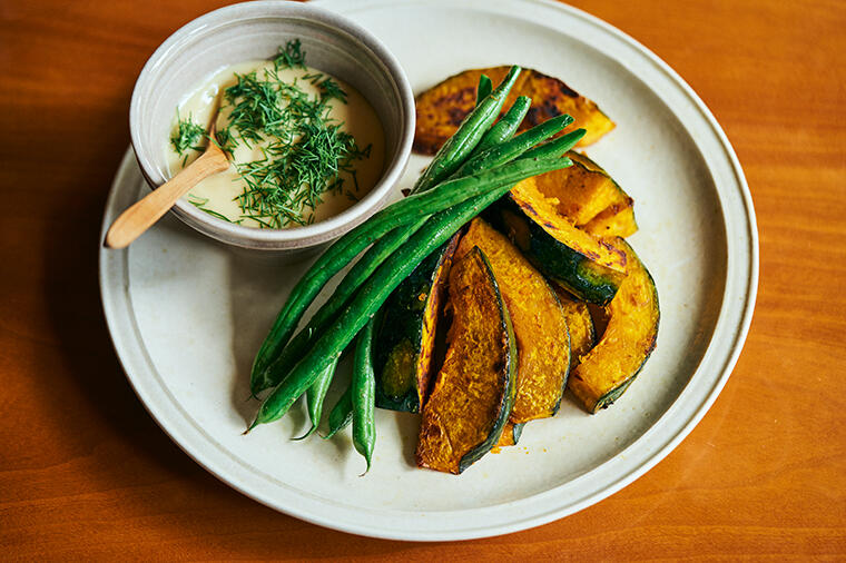 ディルの香りが爽やかな