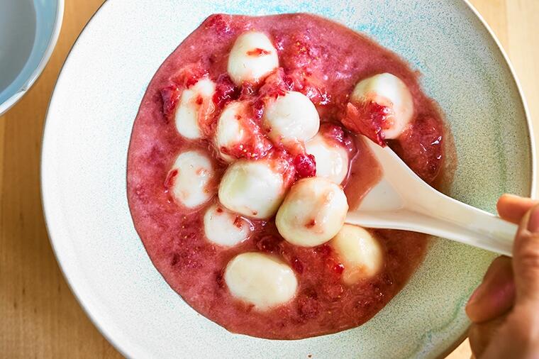 優しい甘さのさっぱりデザート