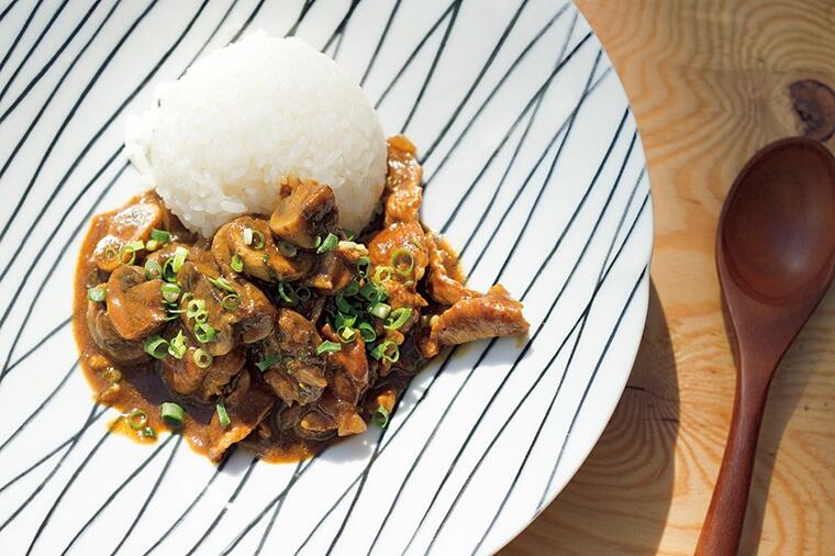 きのこの旨味たっぷりの