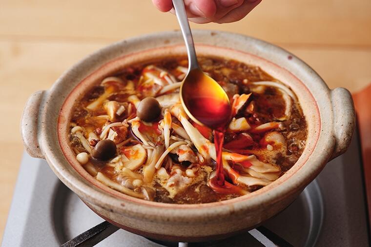 ヒリリと辛味が効いた