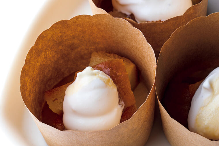 ラム酒の風味とマーマレードの酸味が絶妙な