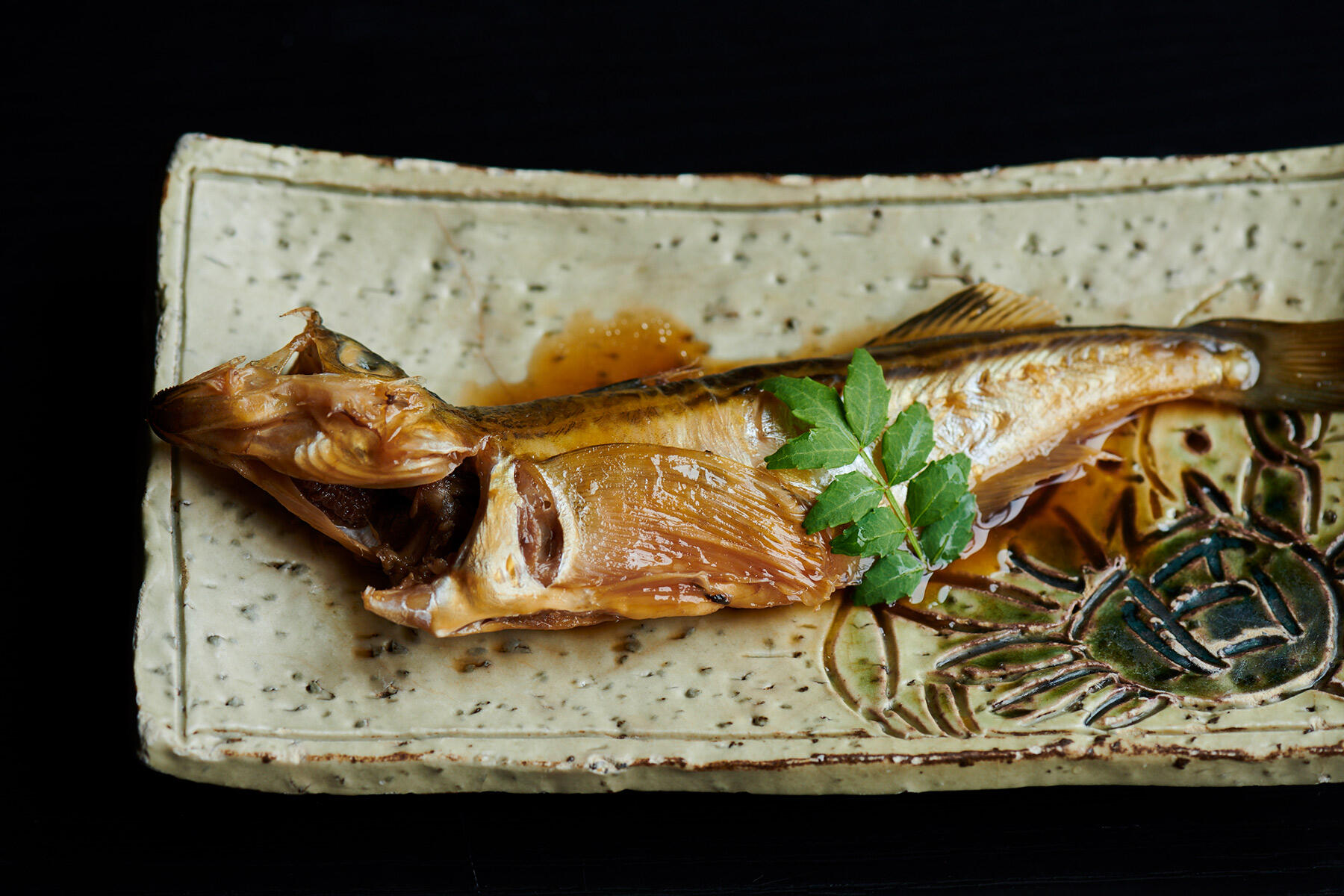 “ハタハタの煮付け