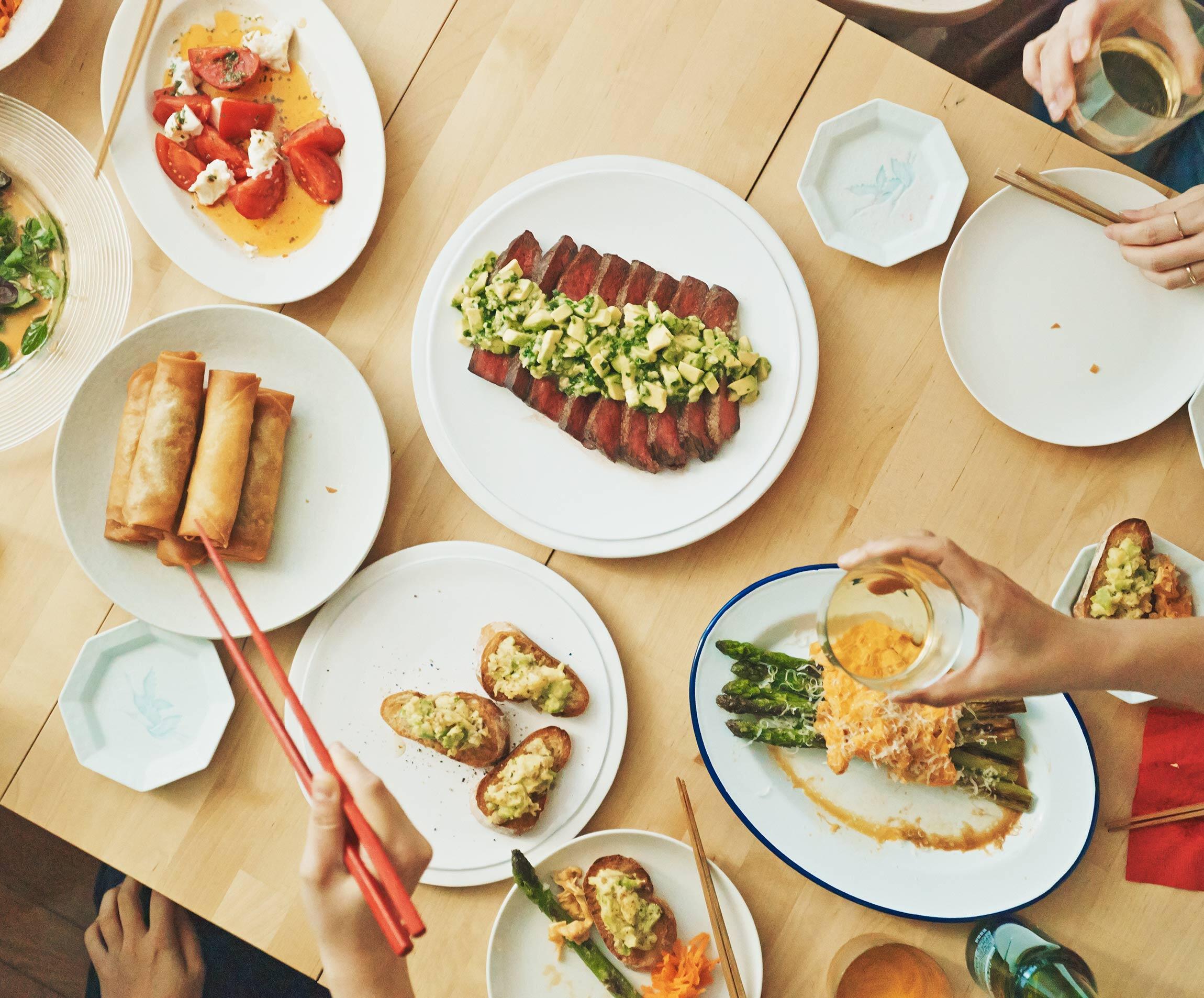 今井亮さんに習う中華ベースの春の大皿料理