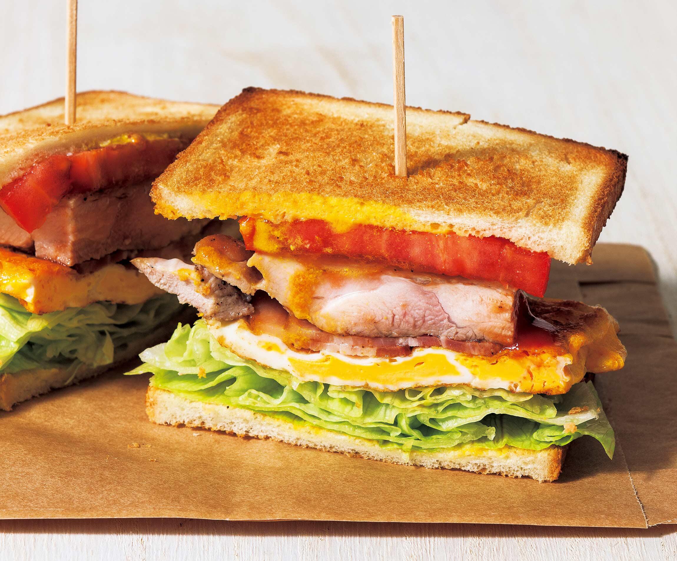 満足感たっぷりのサンドイッチをつくろう！