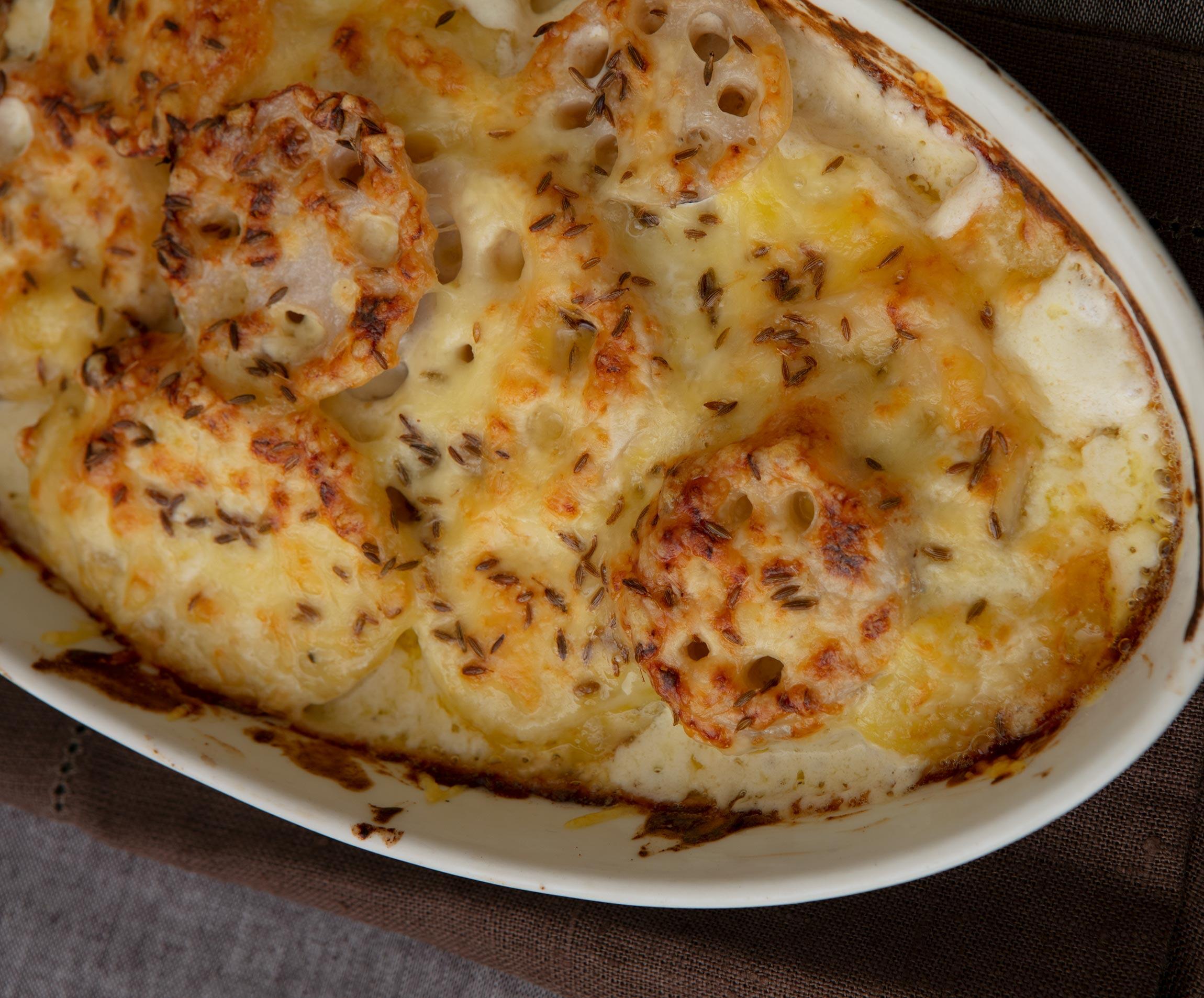 たっぷりチーズの野菜グラタン