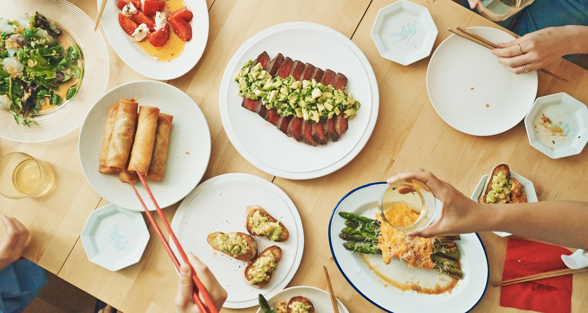 今井亮さんに習う中華ベースの春の大皿料理