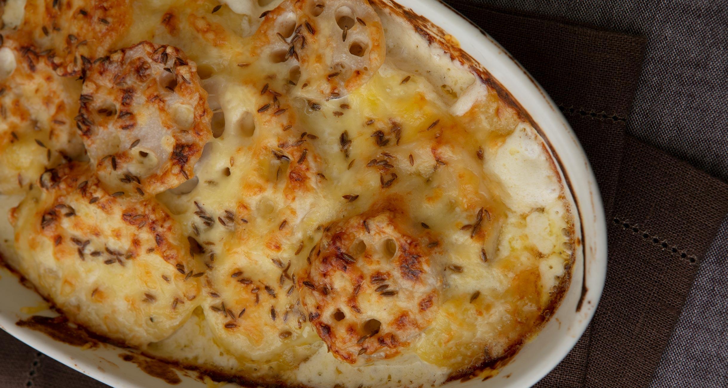 たっぷりチーズの野菜グラタン