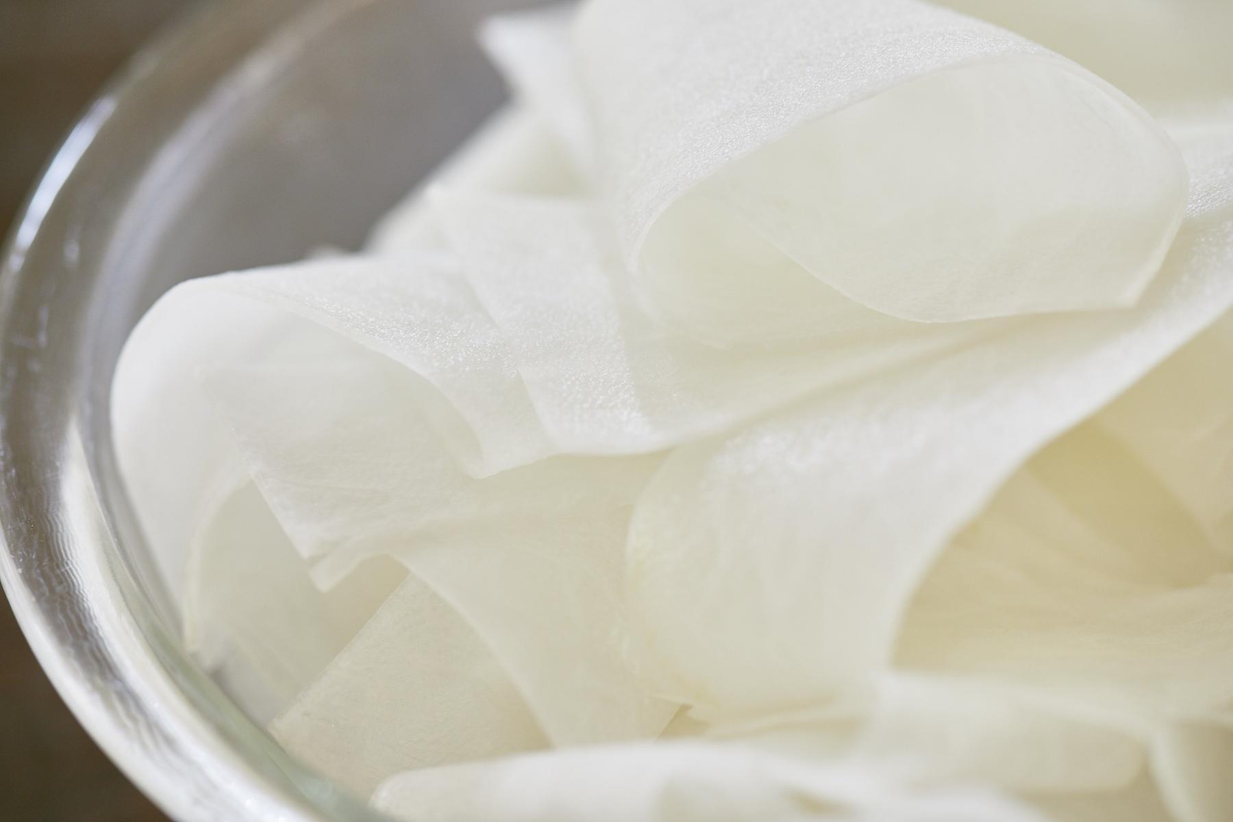 大根のスライス