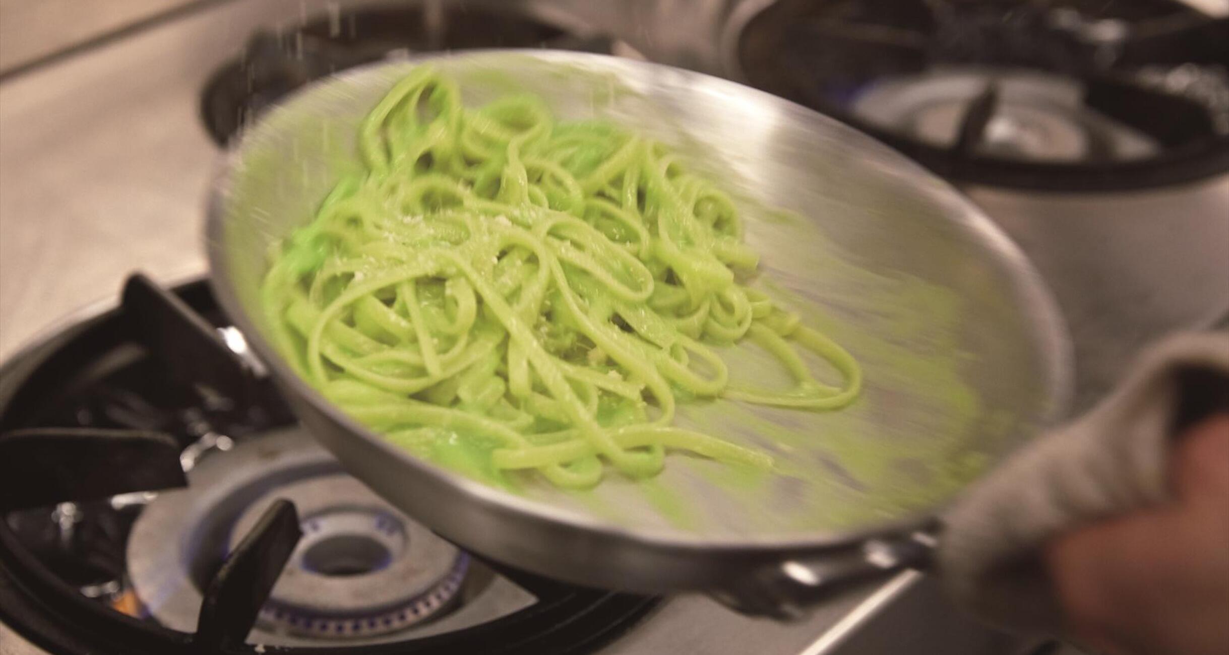 「オステリア・デッロ・スクード」のパスタレシピ