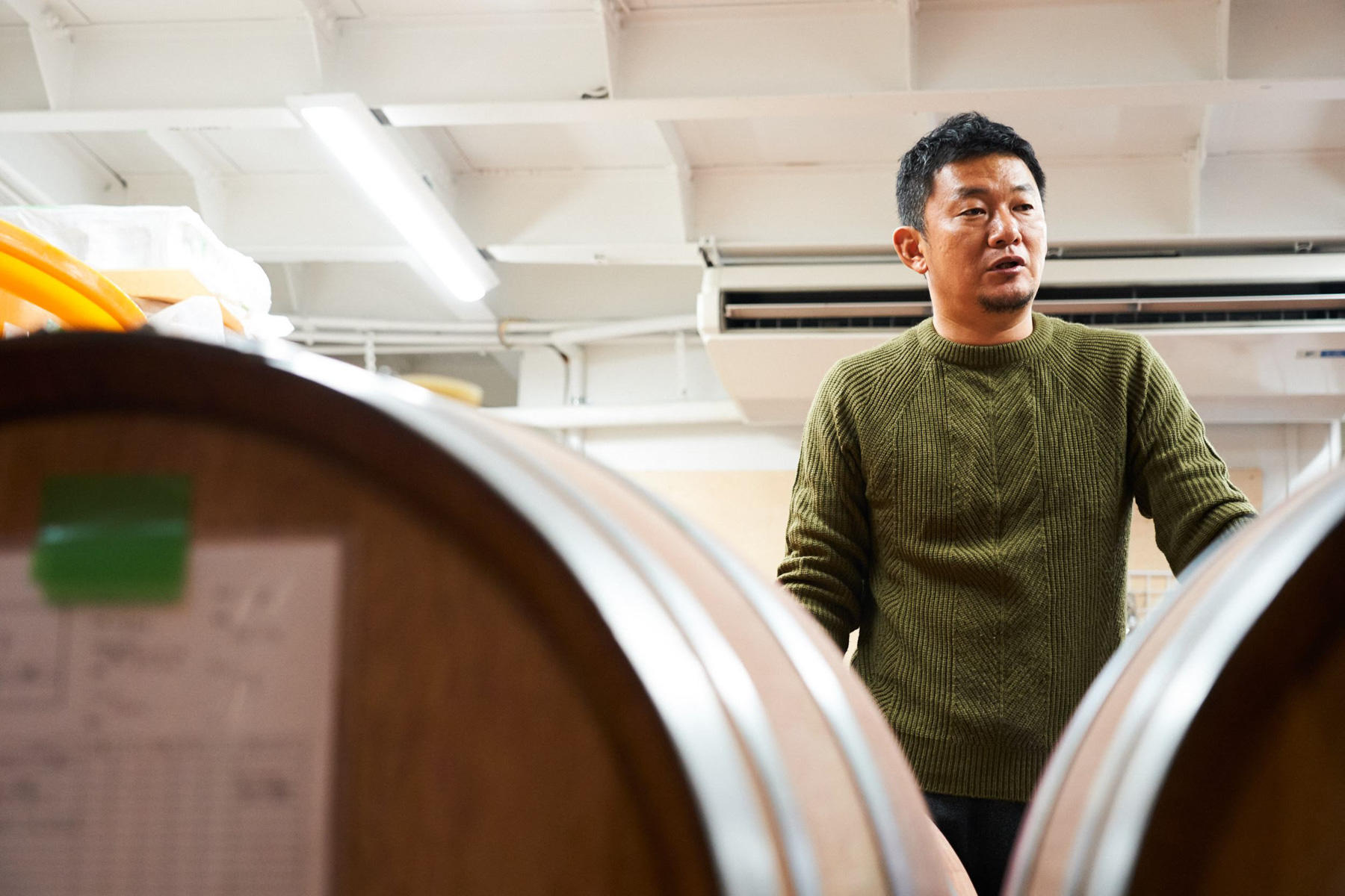 醸造家の藤丸智史さん